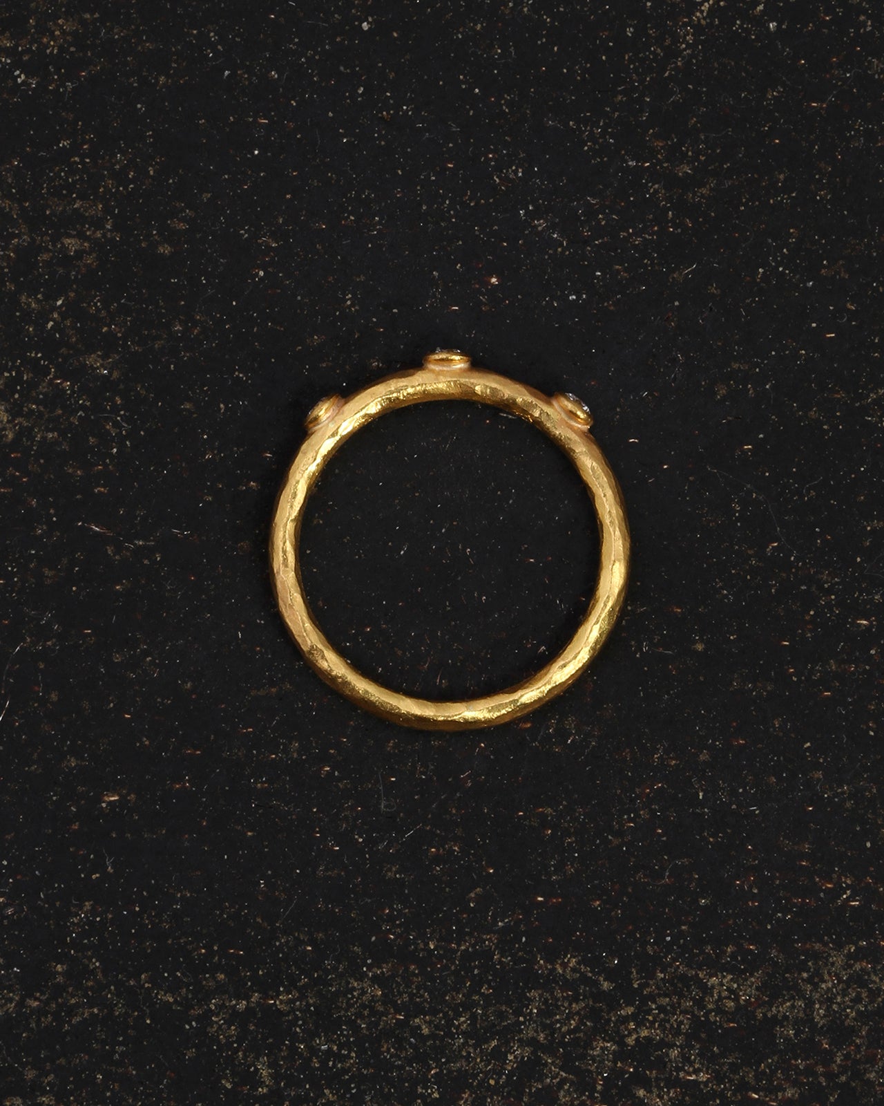 Vesper Trilogy Ring Diamond Solid Gold