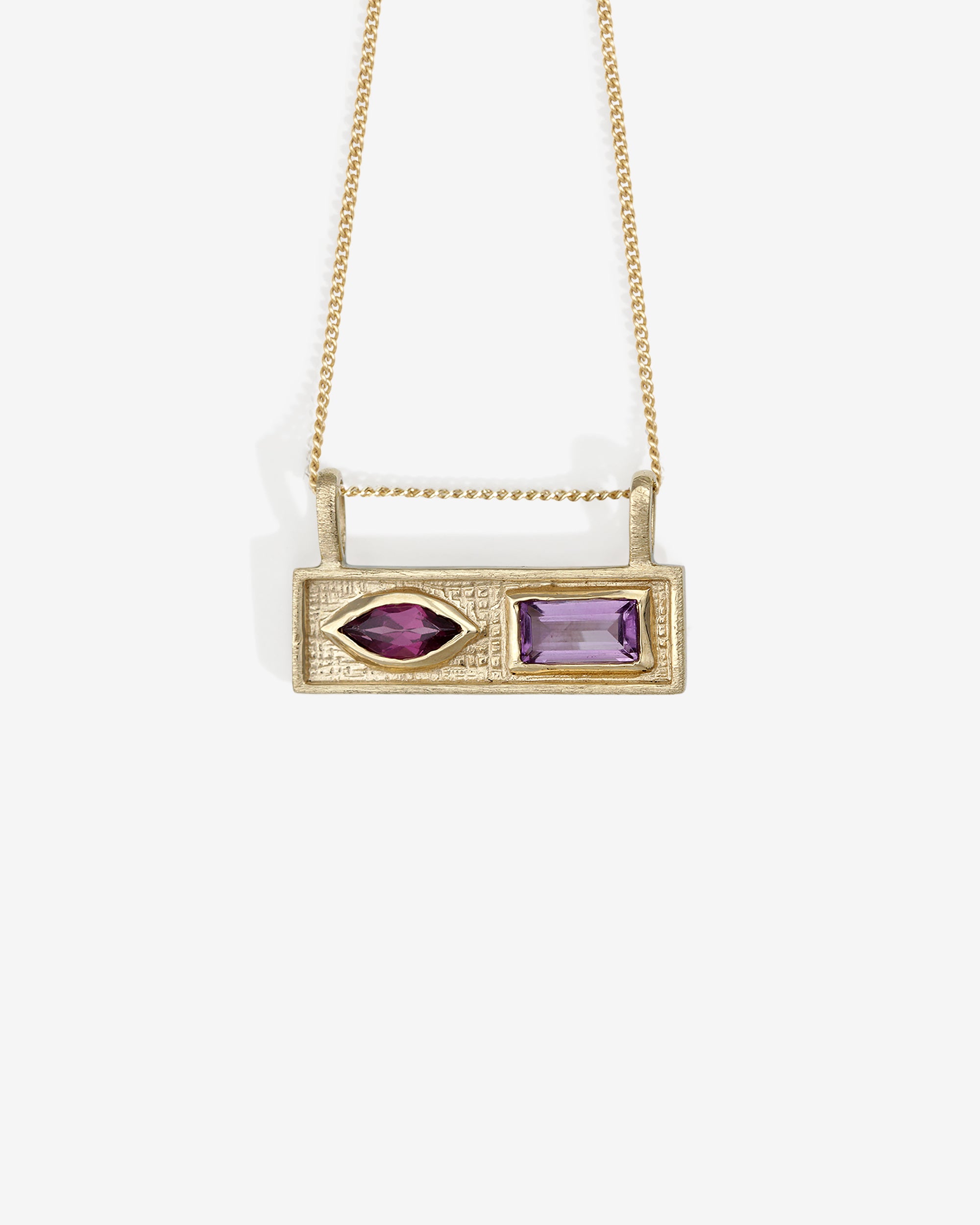 Viola Necklace Solid Gold