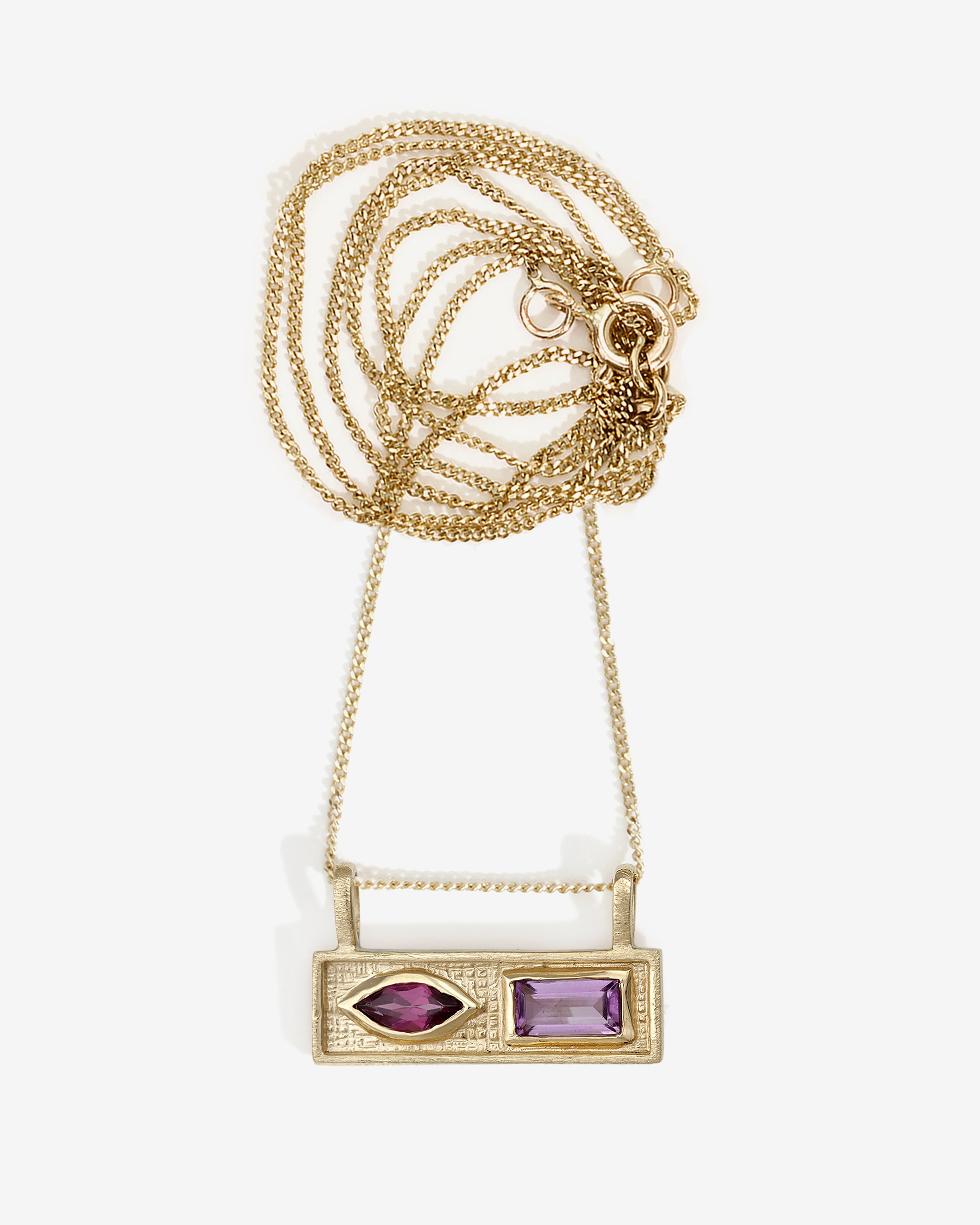 Viola Necklace Solid Gold