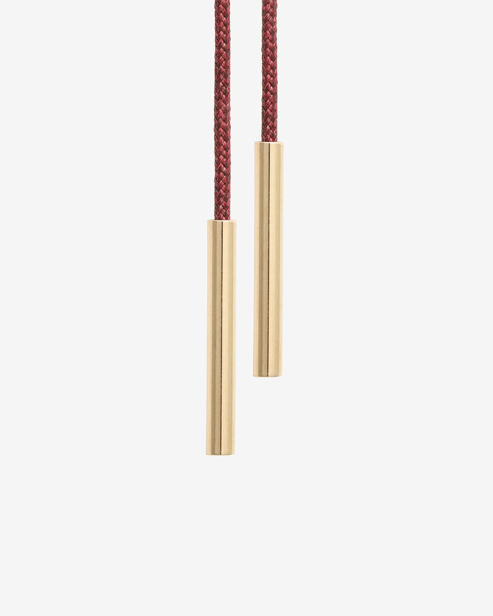 Vitis Cord Necklace Wine Solid Gold