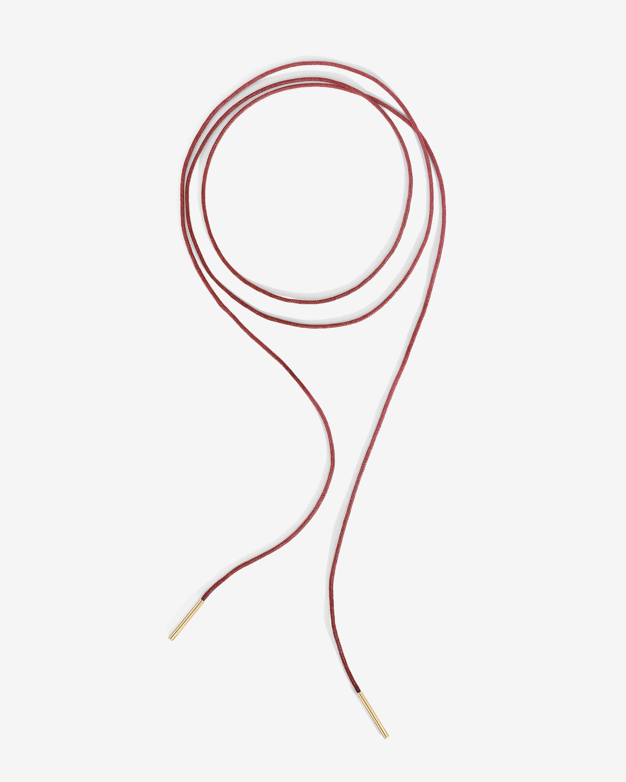 Vitis Cord Necklace Wine Solid Gold