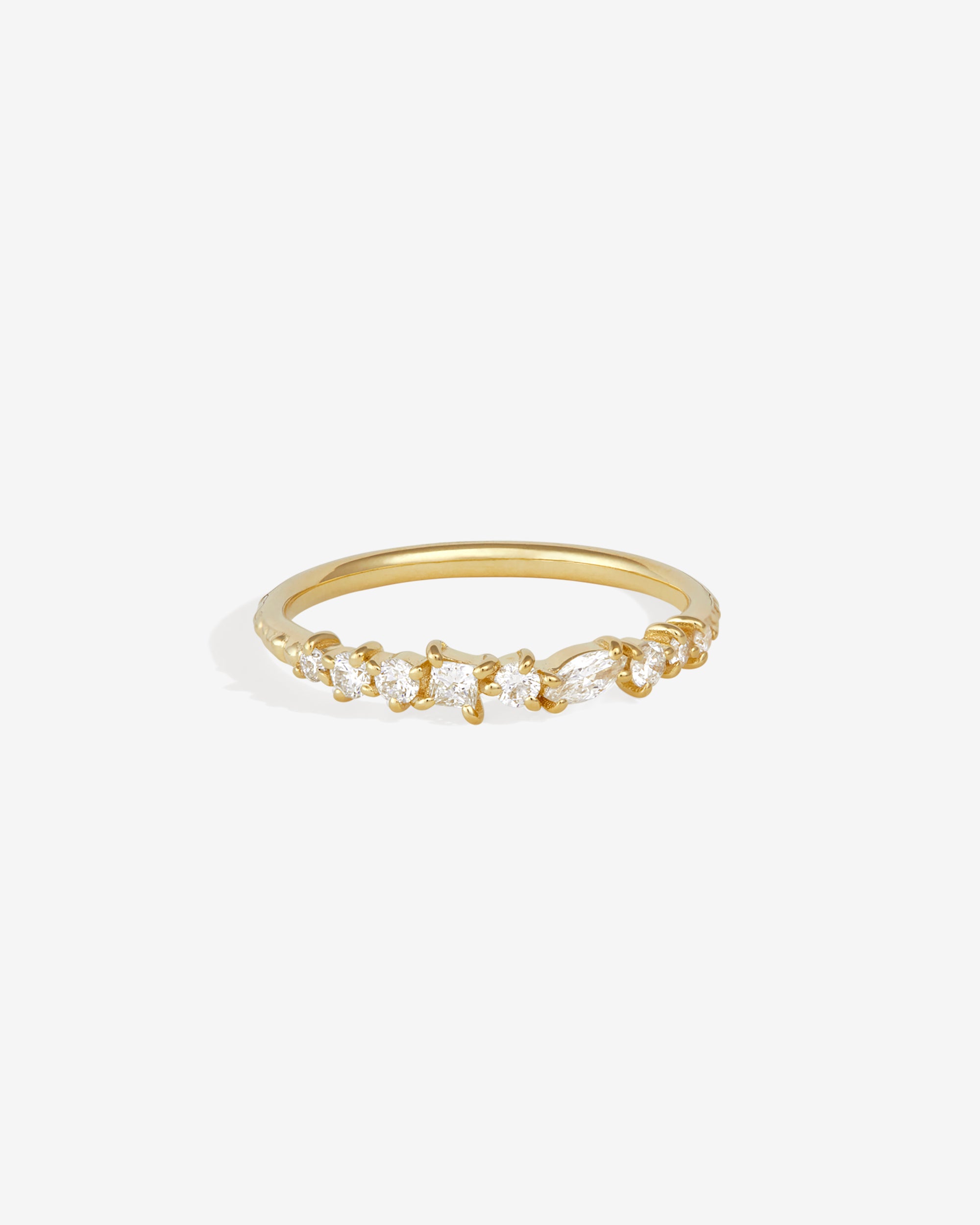 Wisteria Ring Diamond Solid Gold