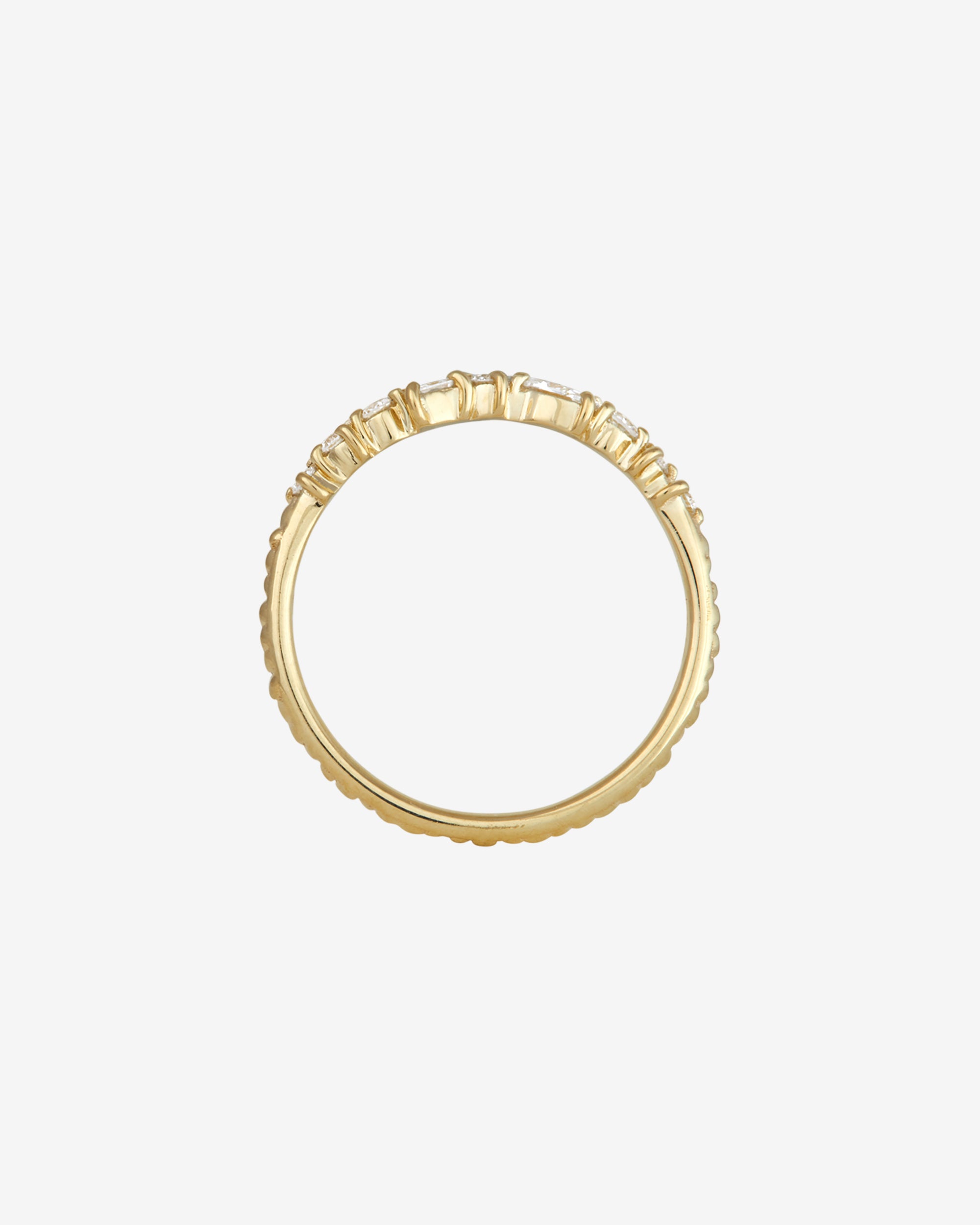 Wisteria Ring Diamond Solid Gold