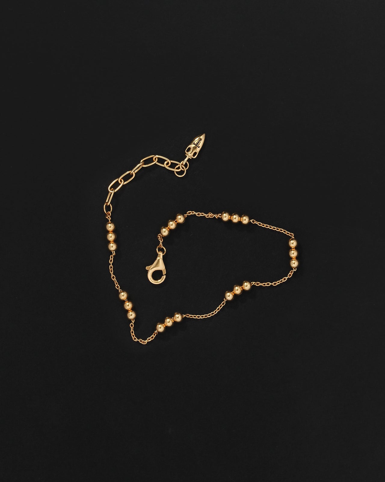 Temple of the Sun Alba Station Bracelet Gold Vermeil