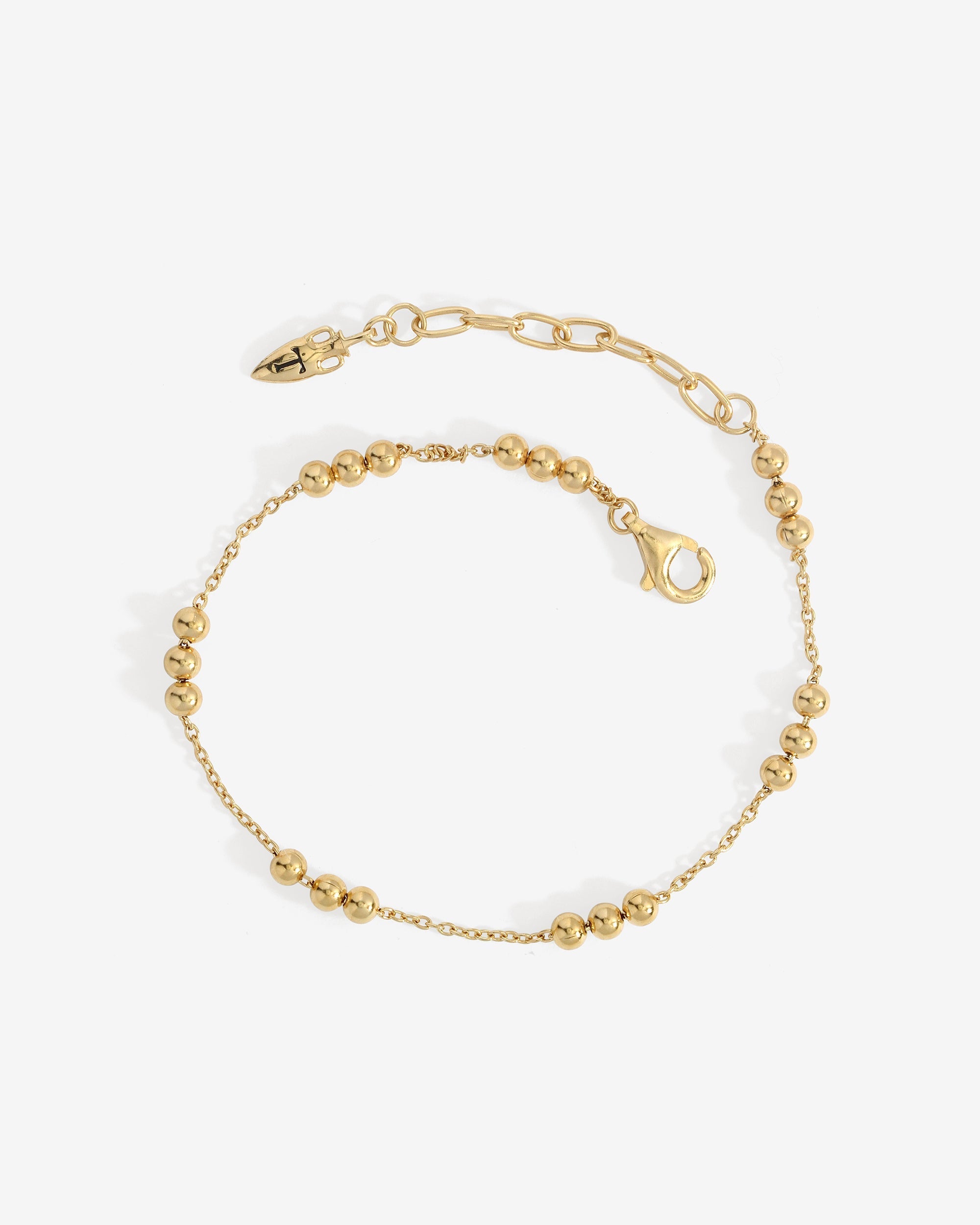 Temple of the Sun Alba Station Bracelet Gold Vermeil
