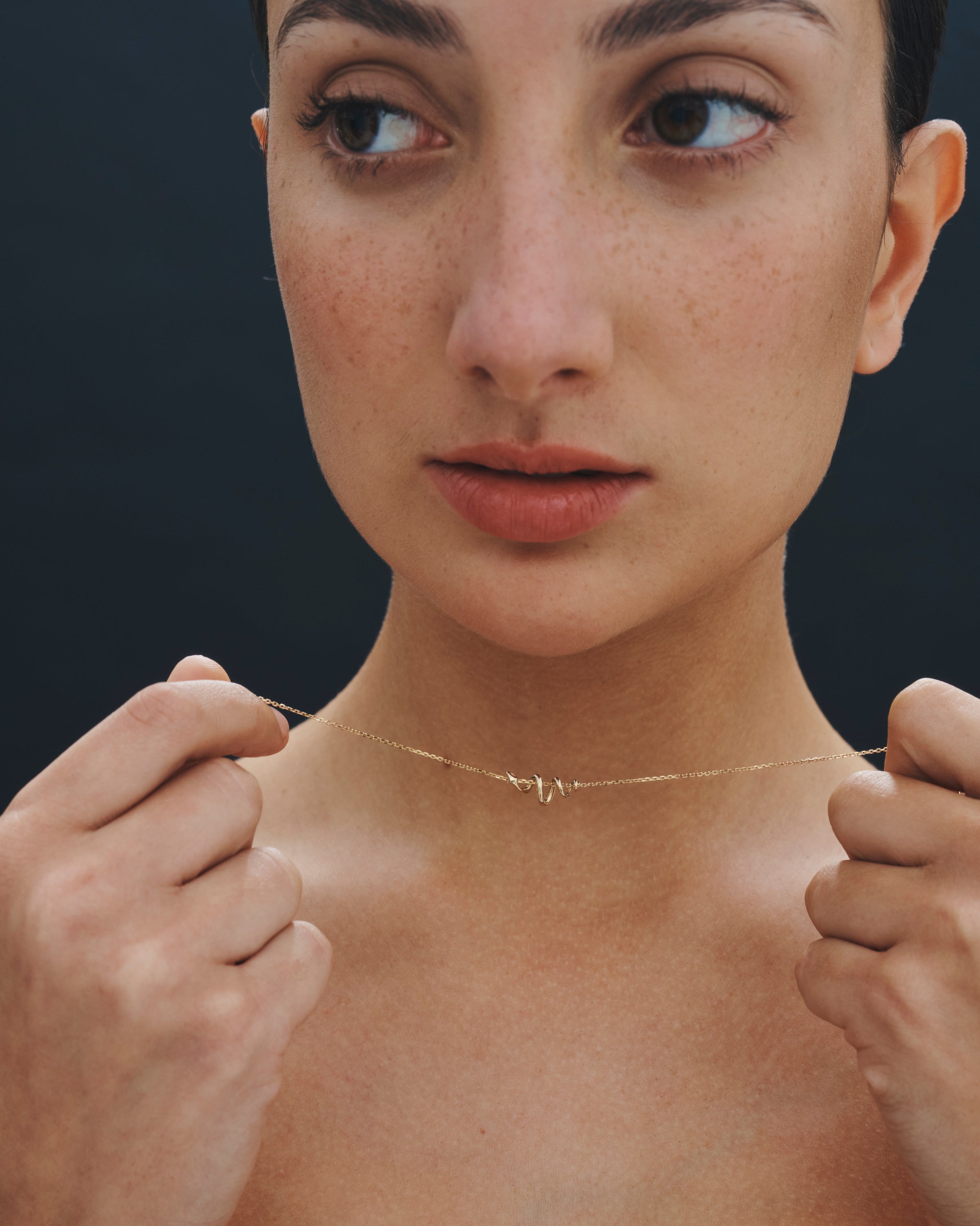 Temple of the Sun Alexi Necklace Solid Gold