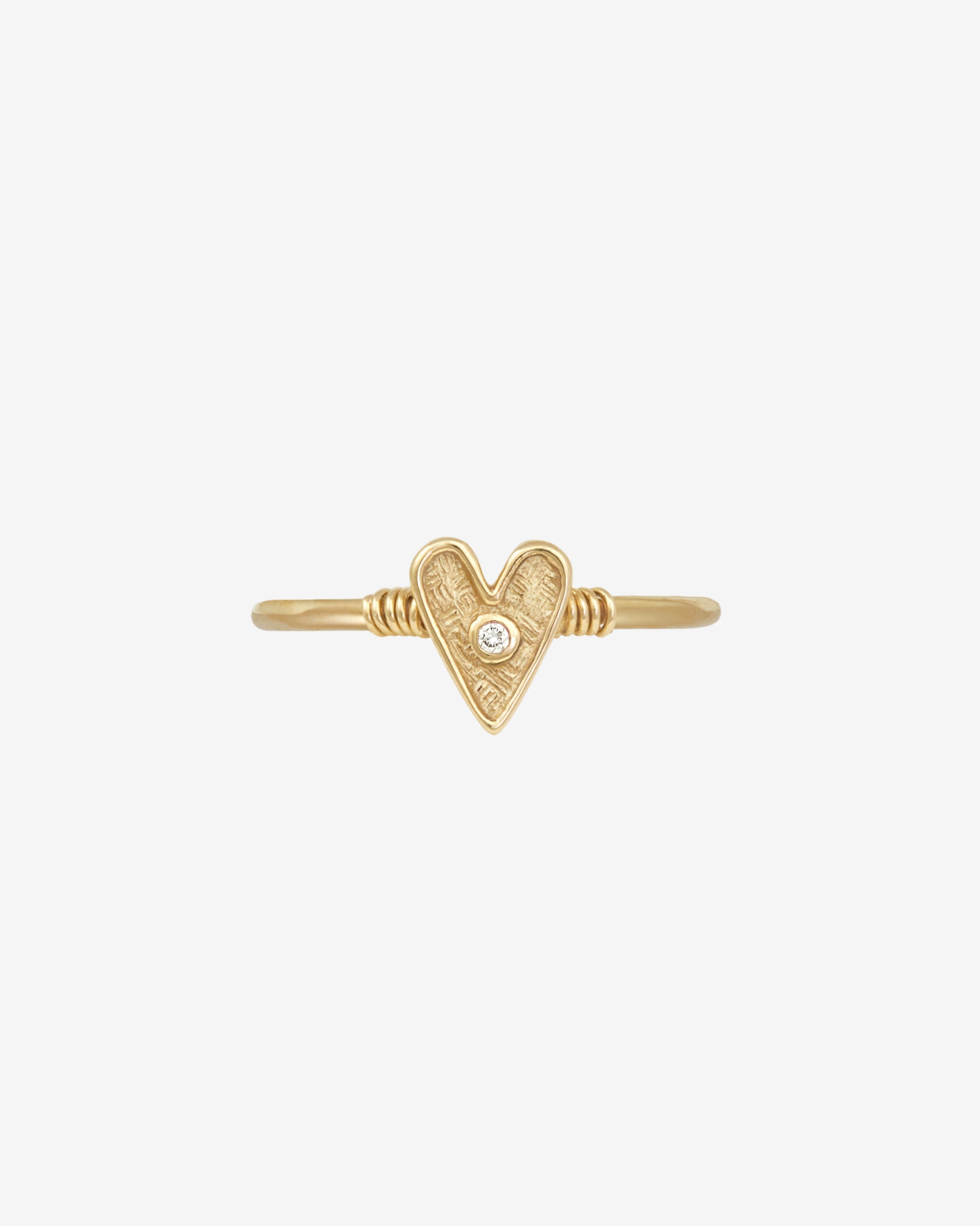 Temple of the Sun Amore Ring Diamond Solid Gold