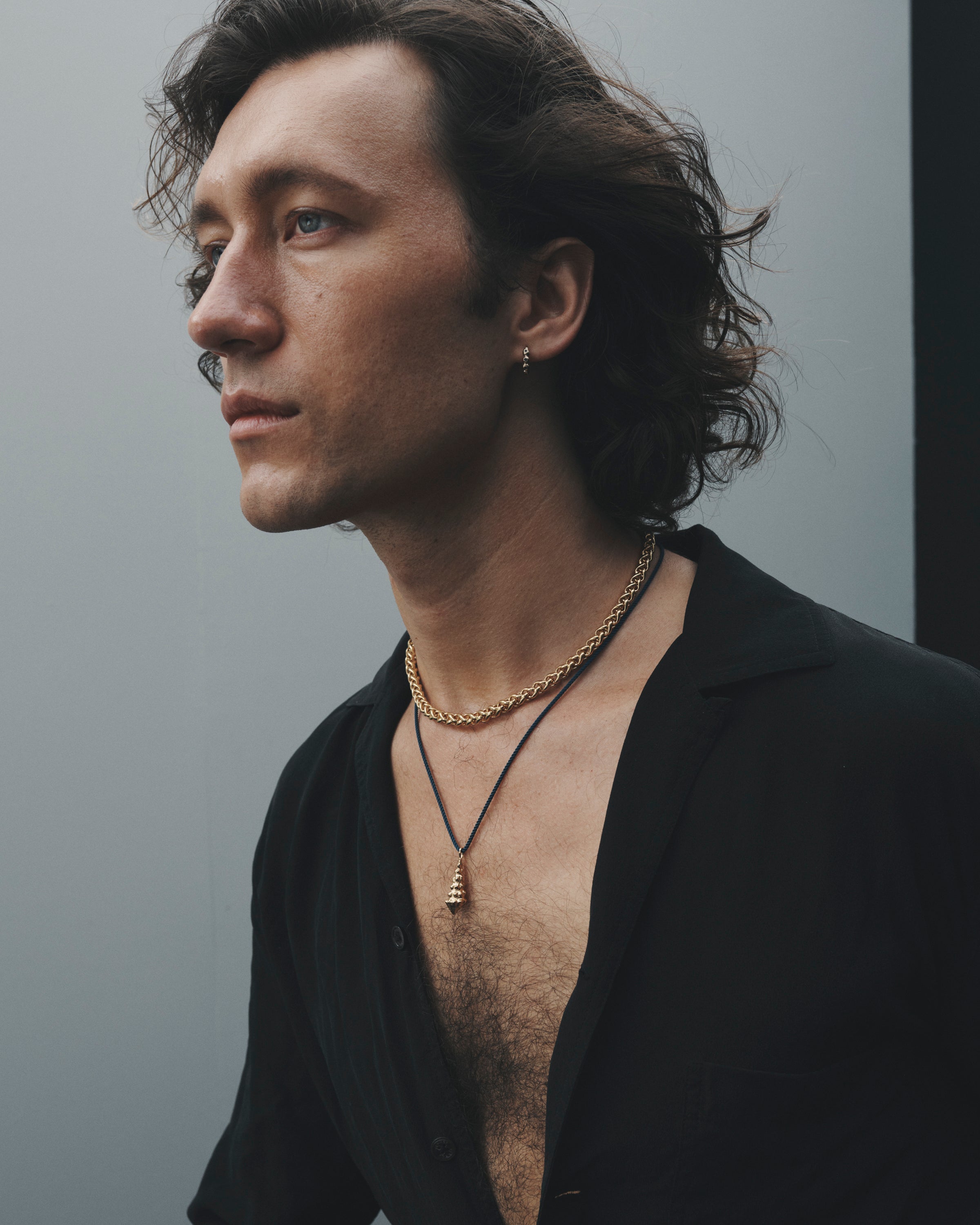 Temple of the Sun Ayana Huggies Topaz Gold Vermeil