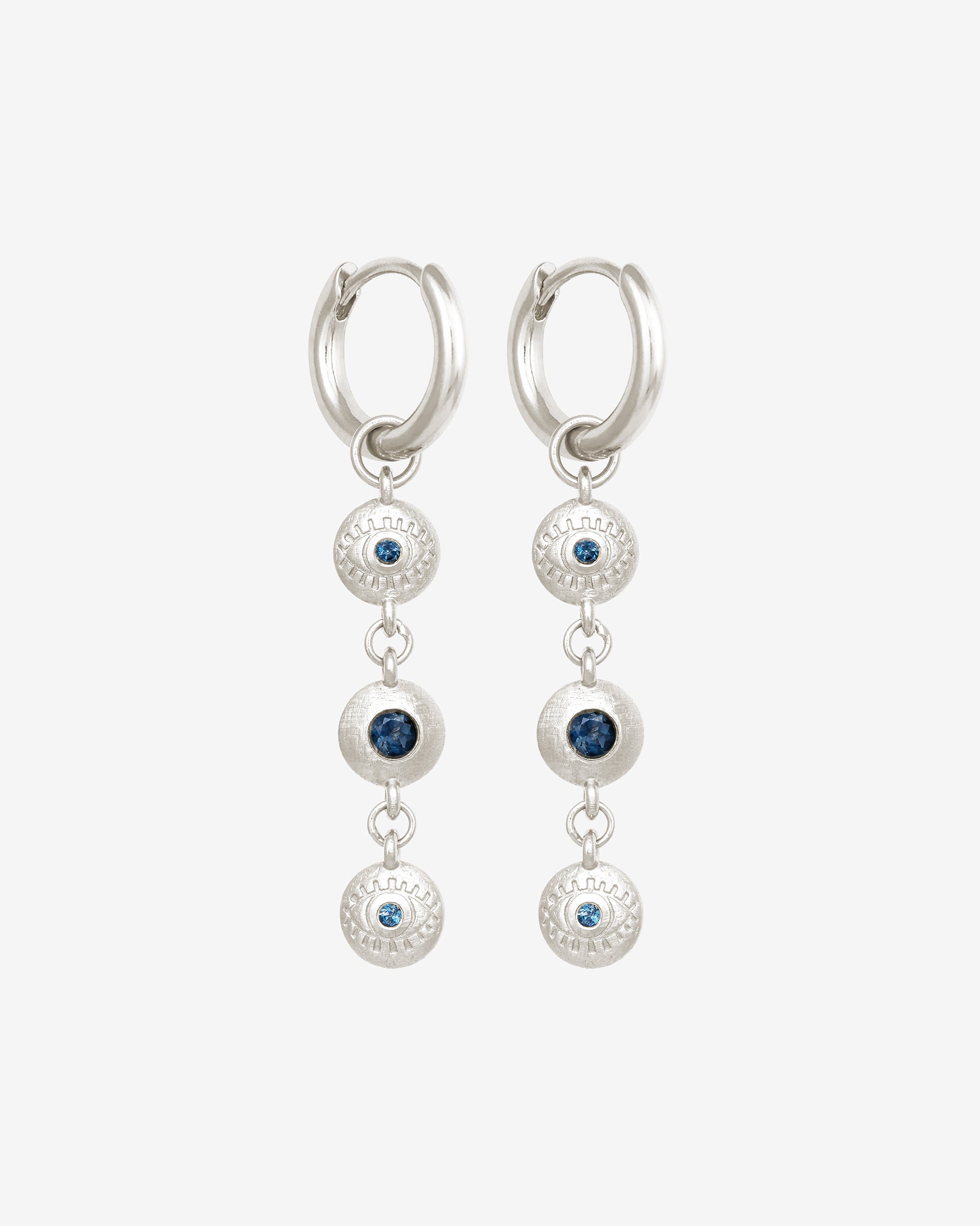 Temple of the Sun Blessing Earrings Silver