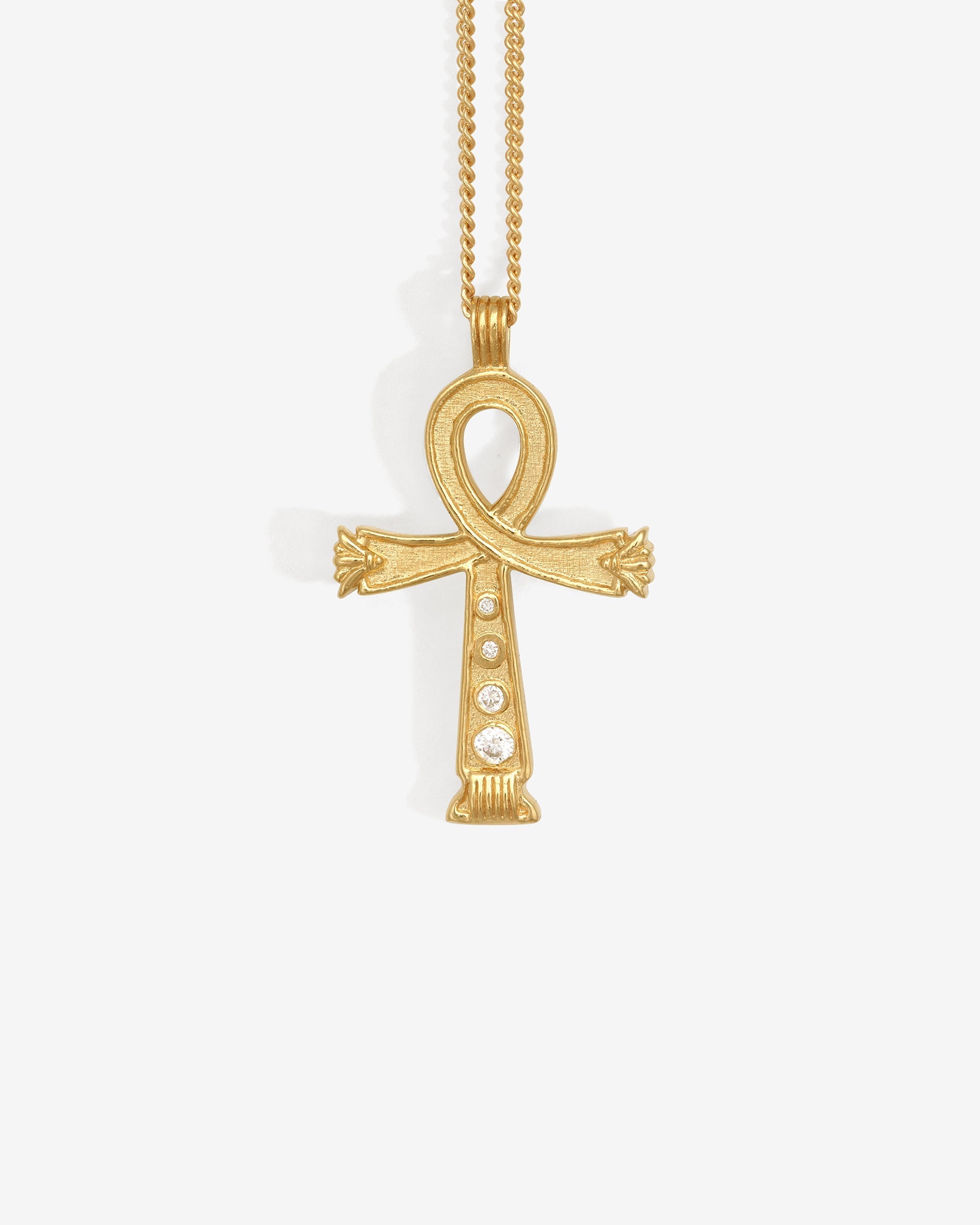 Temple of the Sun Cairo Necklace Small Gold Vermeil