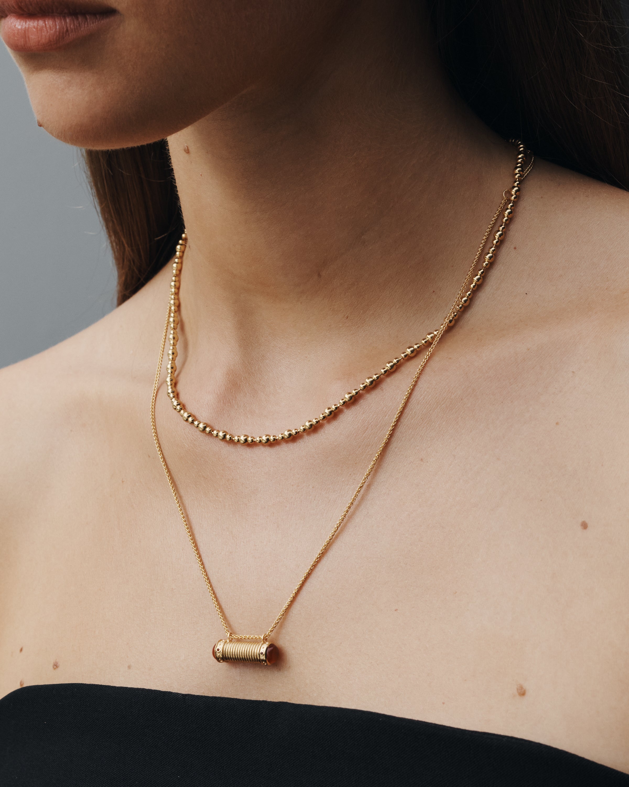 Temple of the Sun Cleo Choker Gold Vermeil