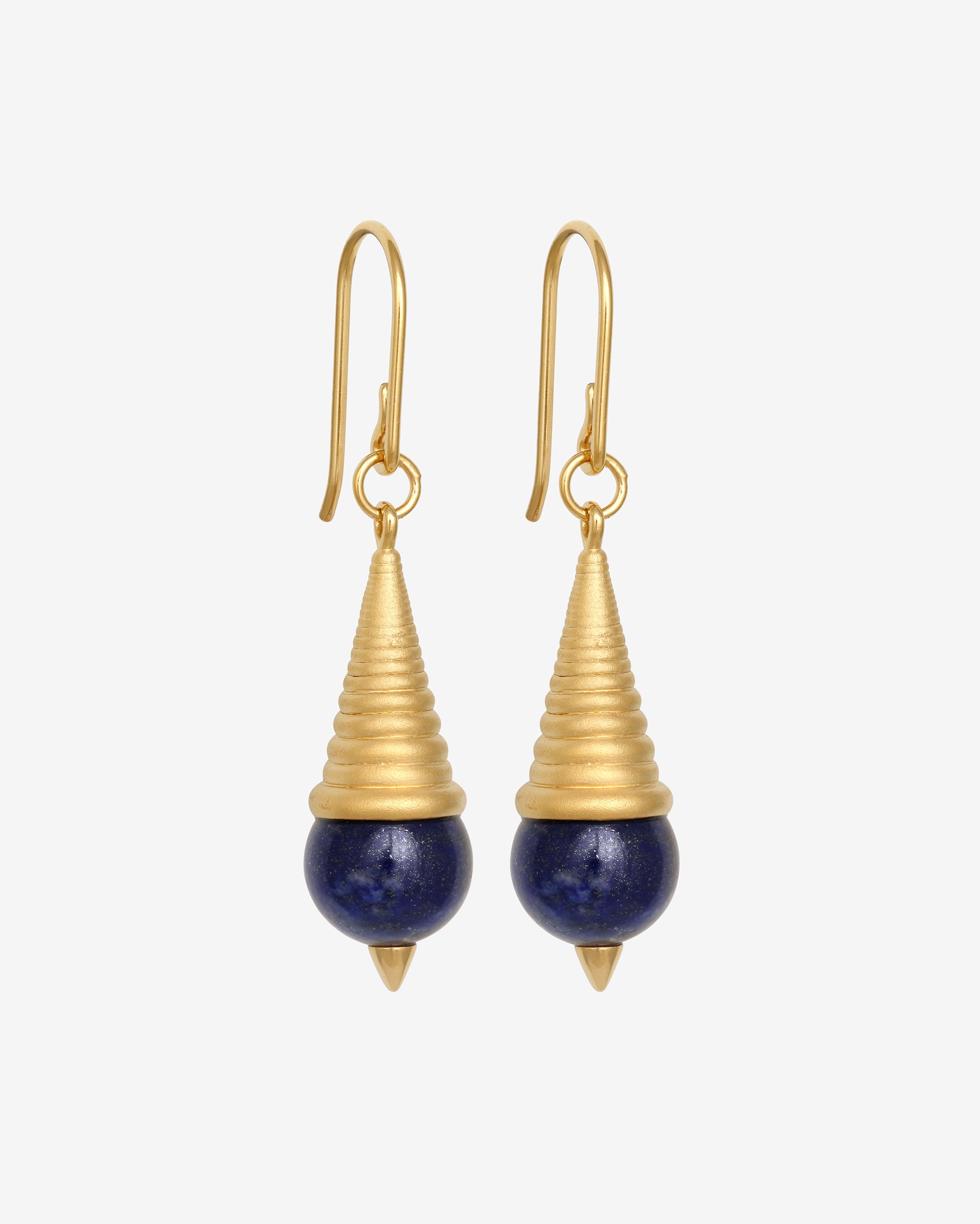 Temple of the Sun Danu Earrings Gold Vermeil