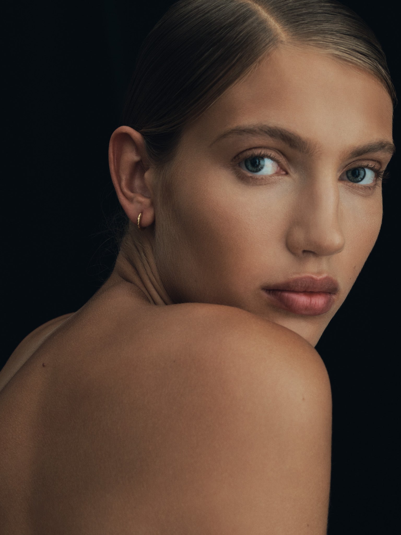 Temple of the Sun Molten Huggies Gold Vermeil