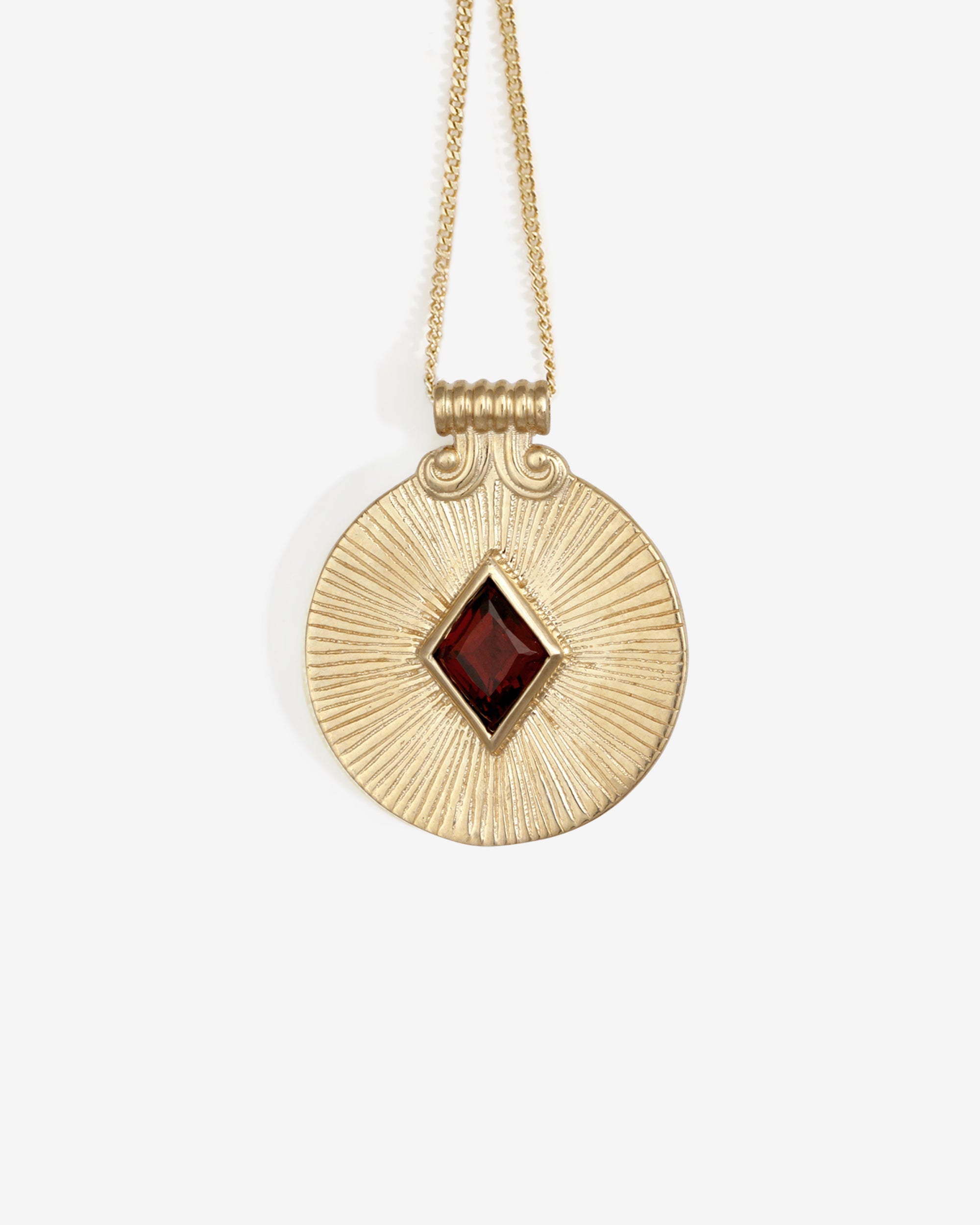 Sol Necklace Solid Gold