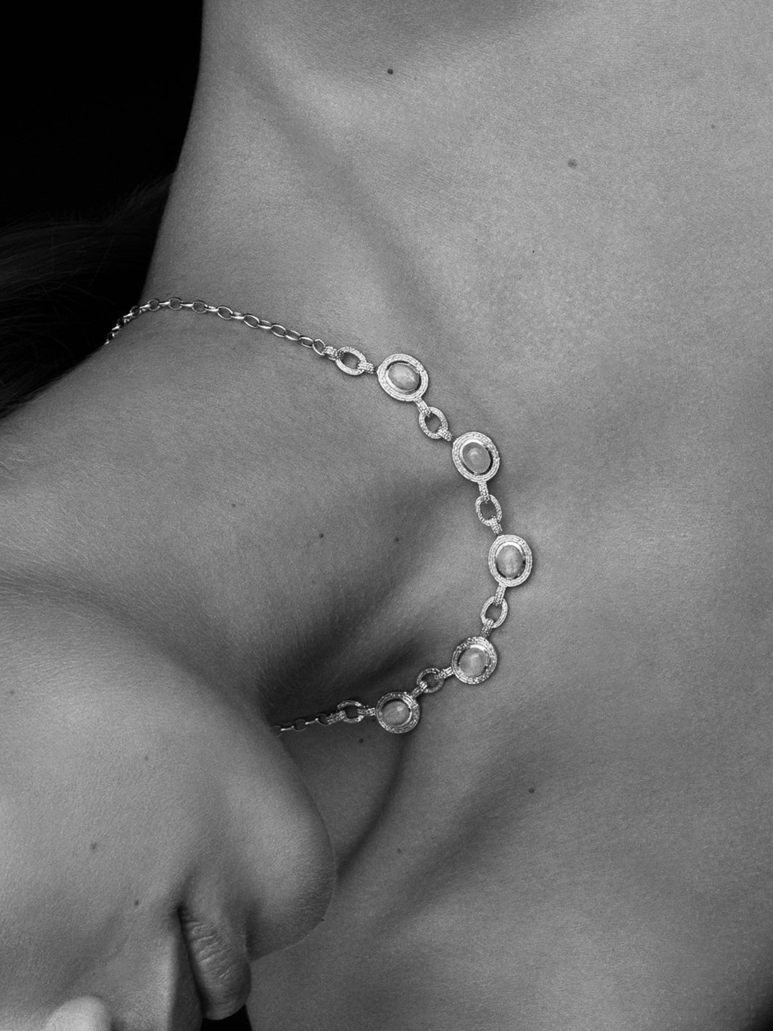 Temple of the Sun Talis Necklace Silver