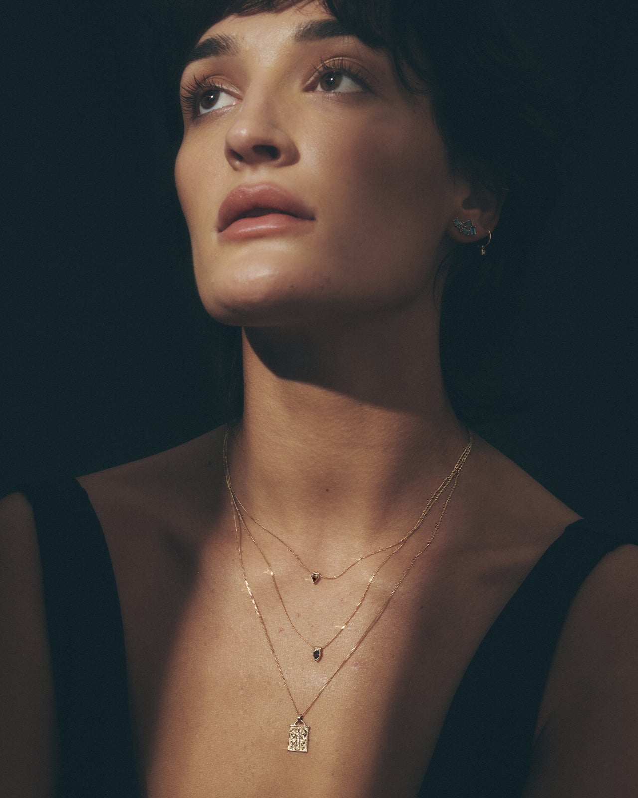 Queen of Heaven Necklace Solid Gold