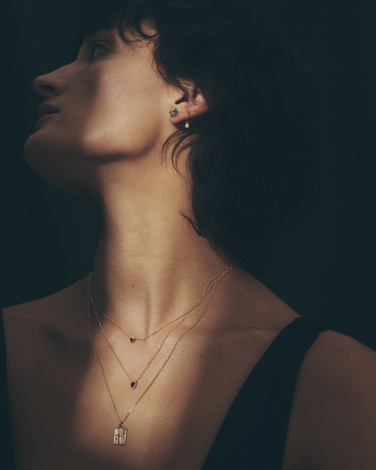 Terra Earring Solid Gold