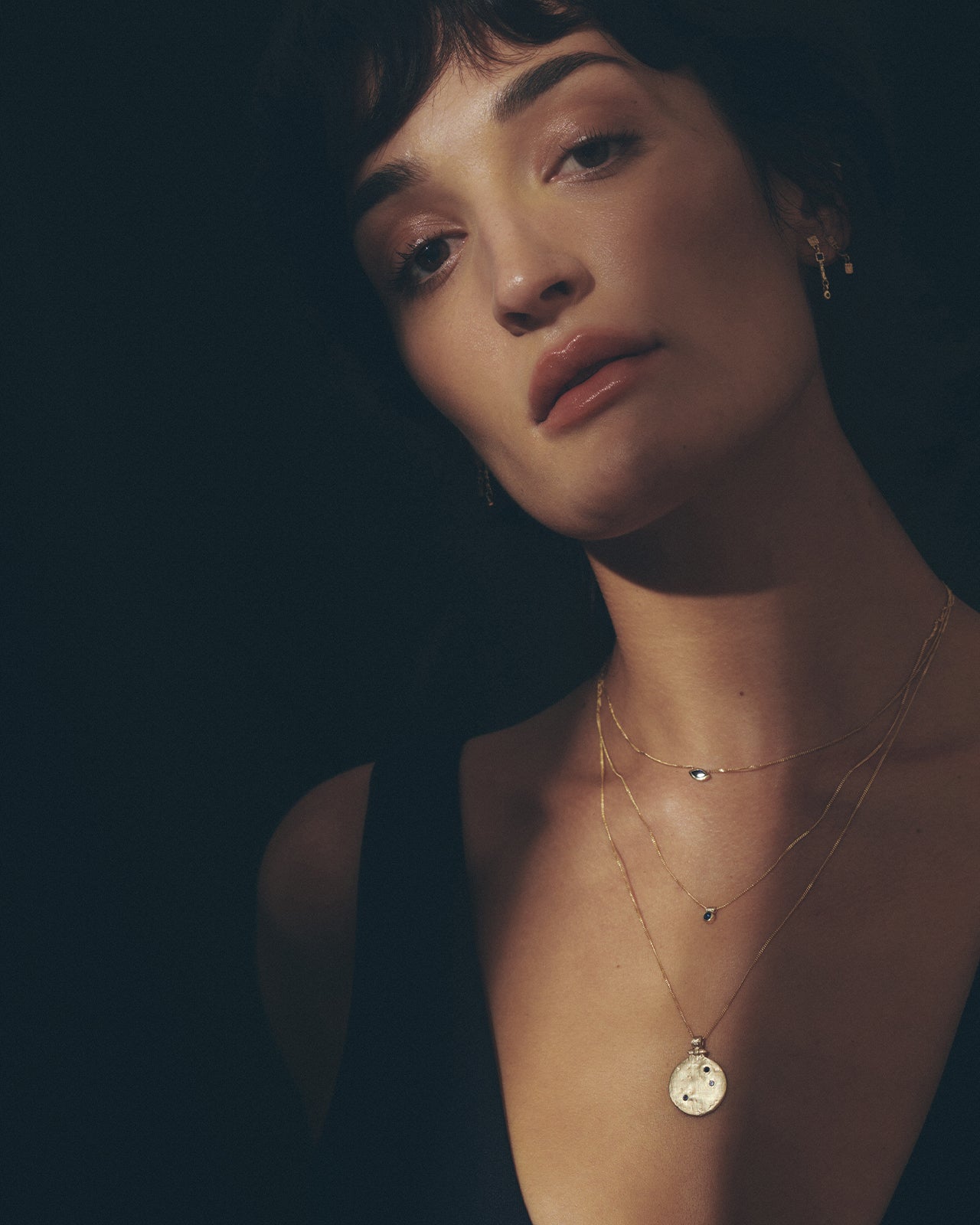 Vero Earrings Solid Gold