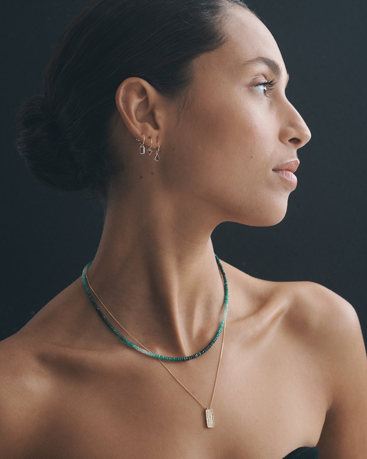 Temple of the Sun Cancer Necklace Solid Gold