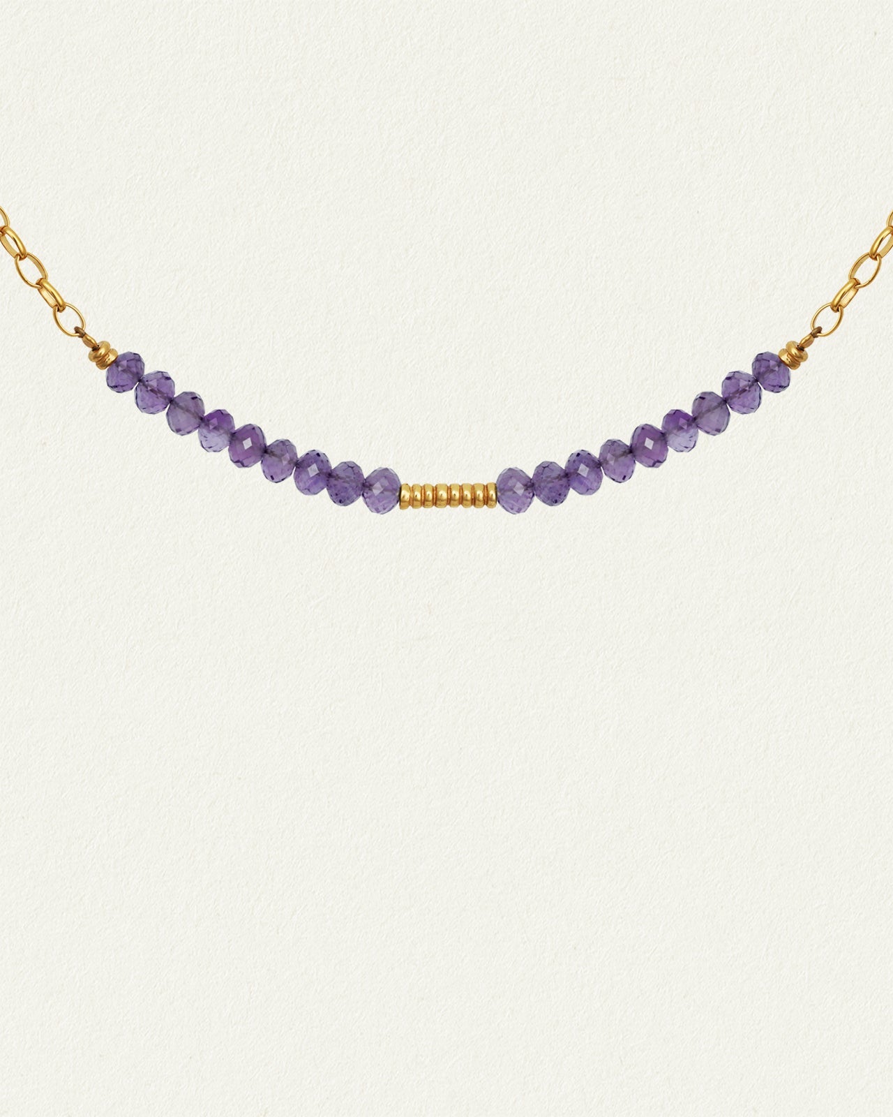Rhodes Necklace Amethyst Gold Vermeil – Temple of the Sun US