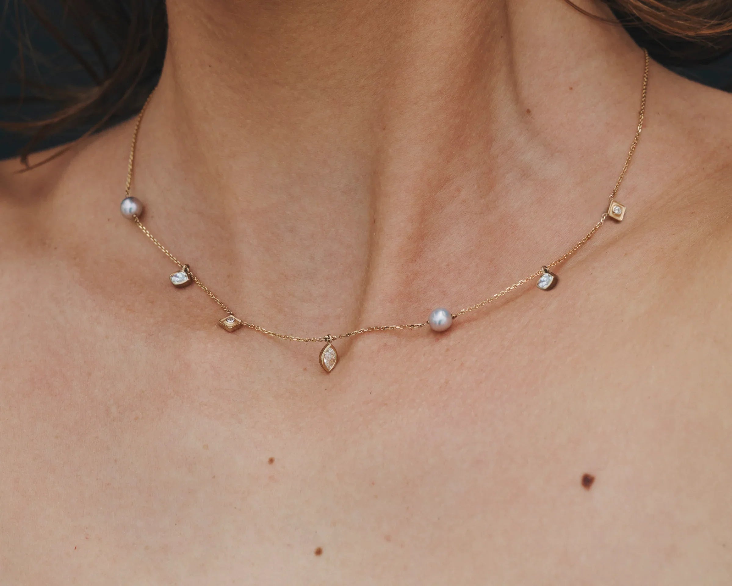 Solid Gold Necklaces