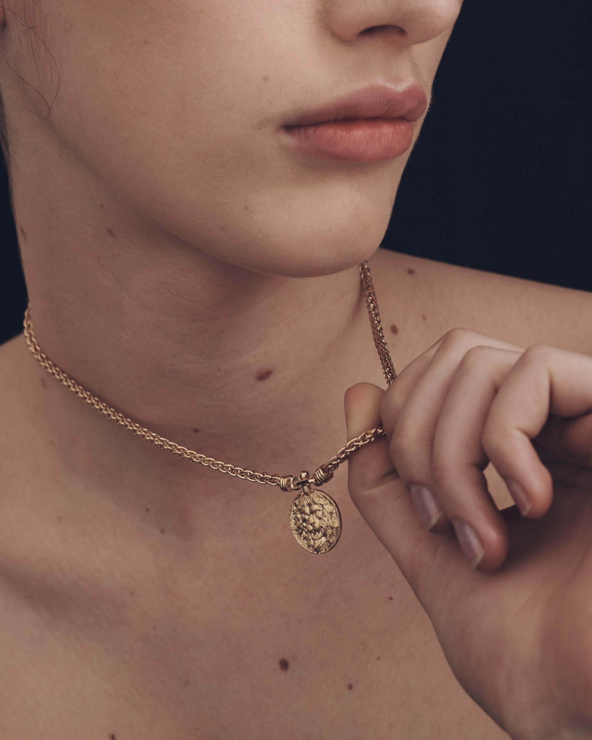 Leon Necklace Gold Vermeil