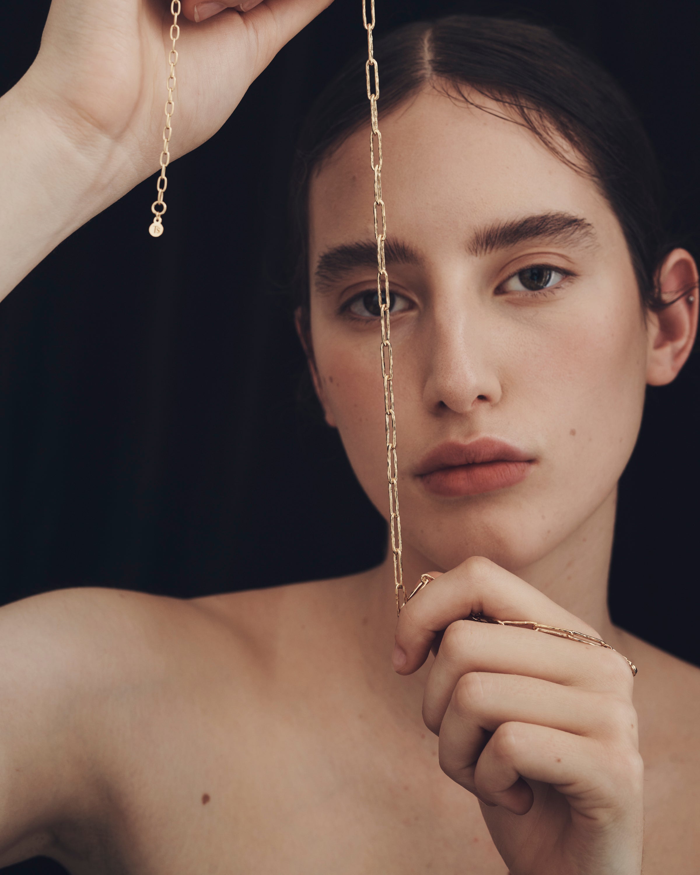 Kiya Chain Necklace Gold Vermeil