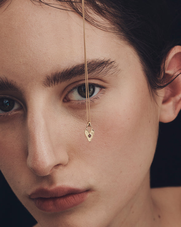 Amore Necklace Gold Vermeil