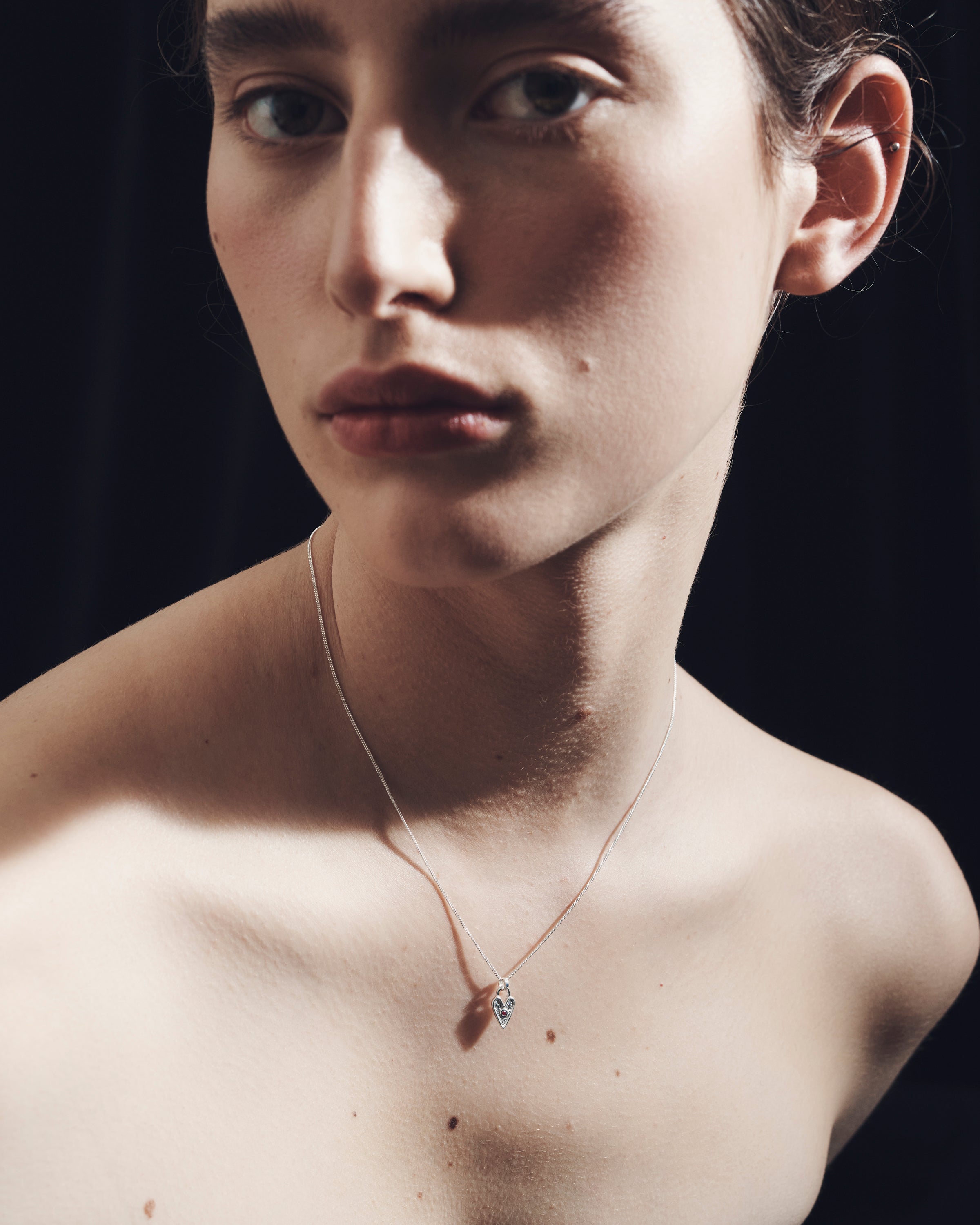 Amore Necklace Silver