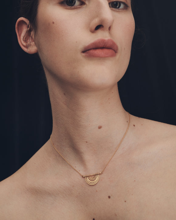 Baye Necklace Gold Vermeil