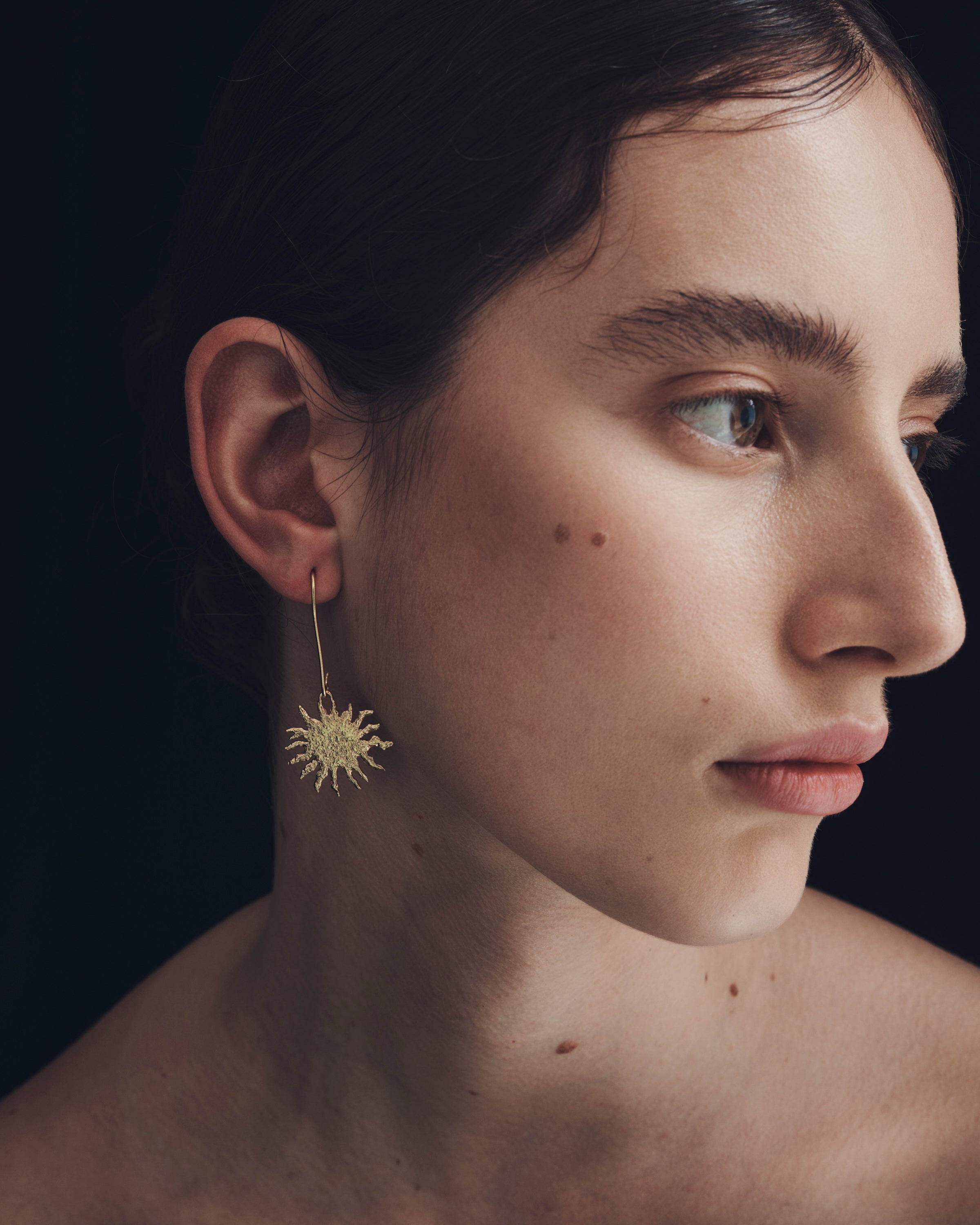 Soleil Earrings Gold Vermeil