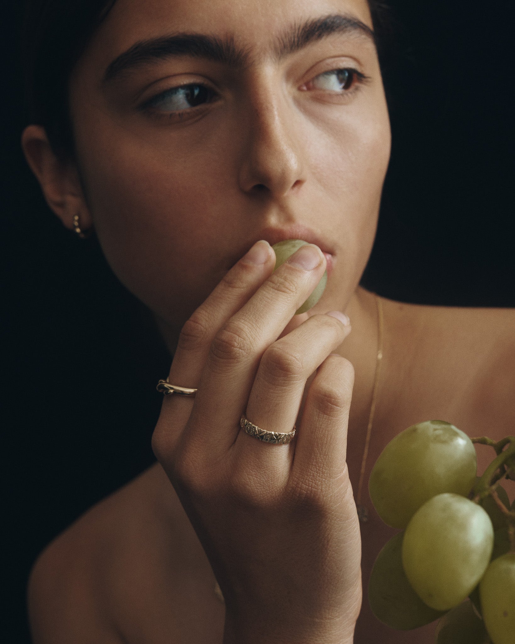 Relic II Twisted Ring Solid Gold