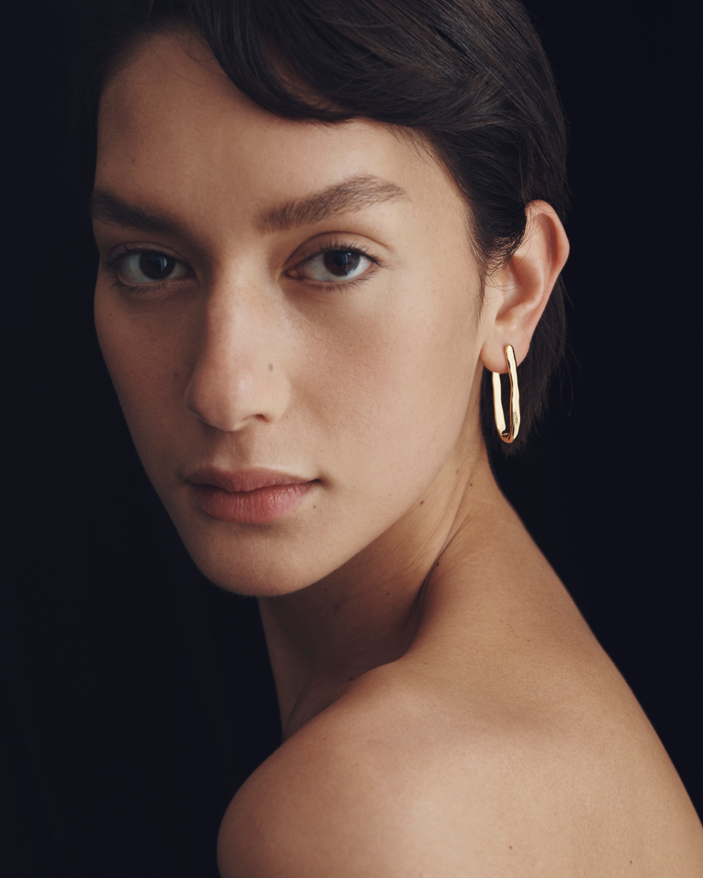 Kaolin Earrings Gold Vermeil