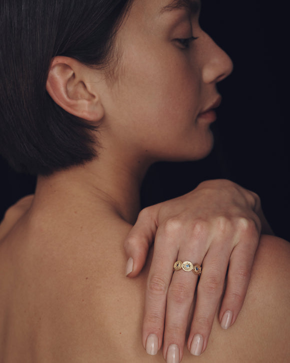 Vesta Ring Gold Vermeil