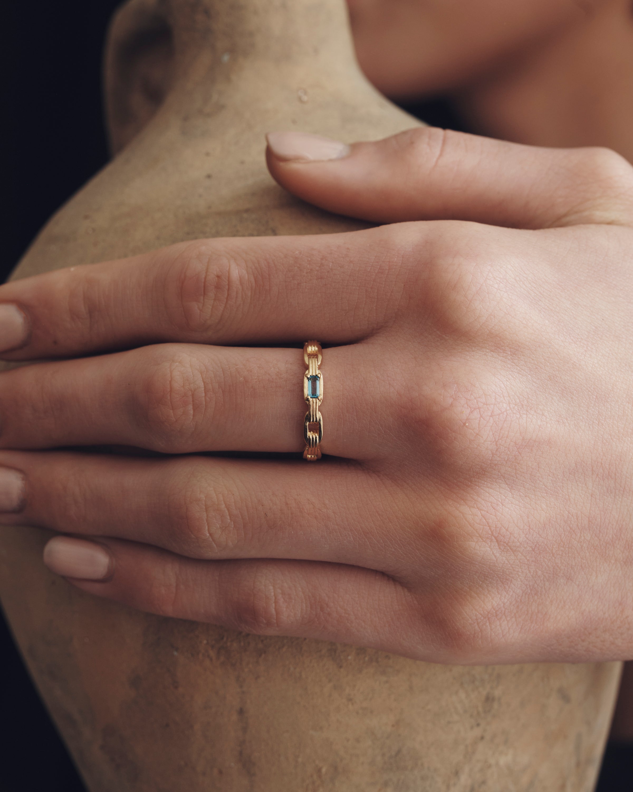 Ava Ring Gold Vermeil