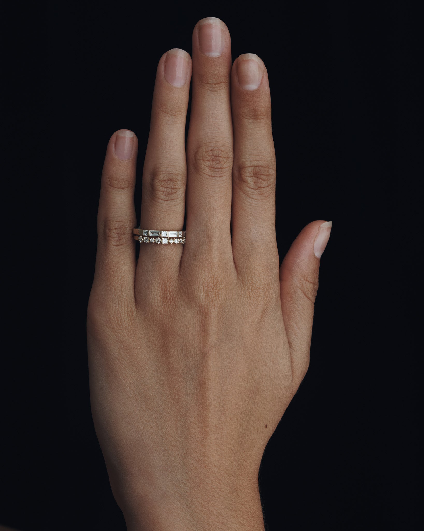 Wisteria Ring Diamond Solid Gold