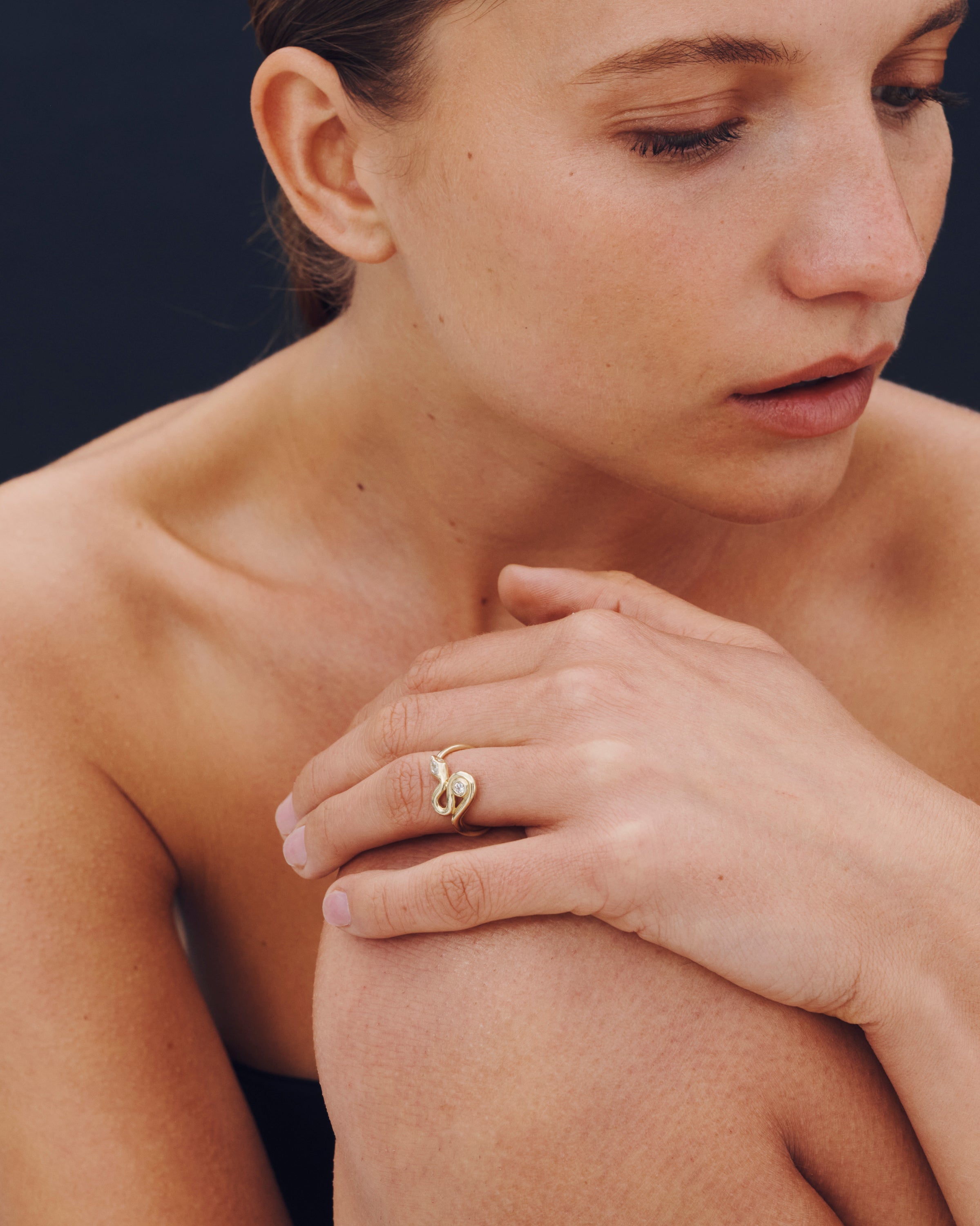 Elysian Ring Diamond Solid Gold