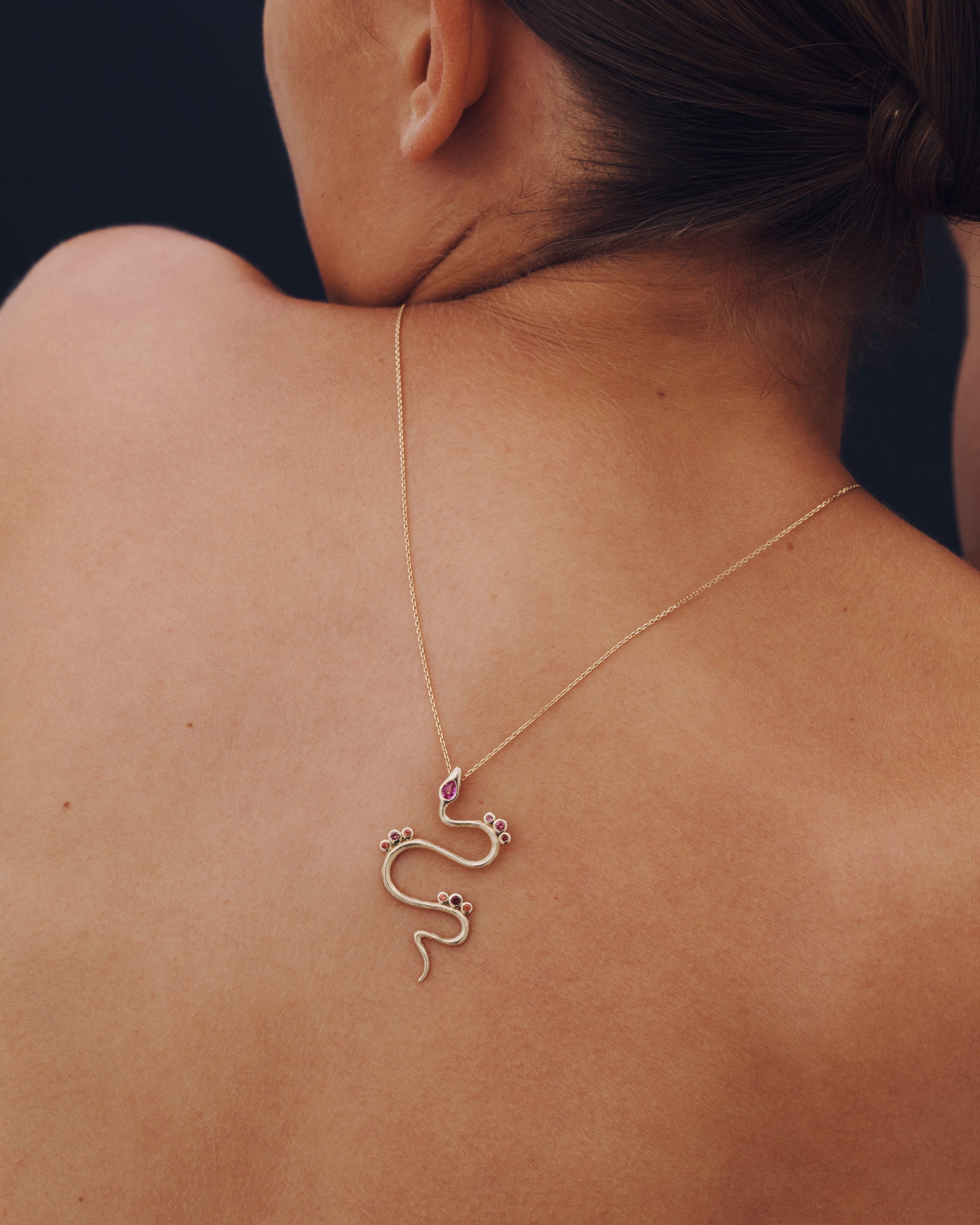 Aala Necklace Solid Gold