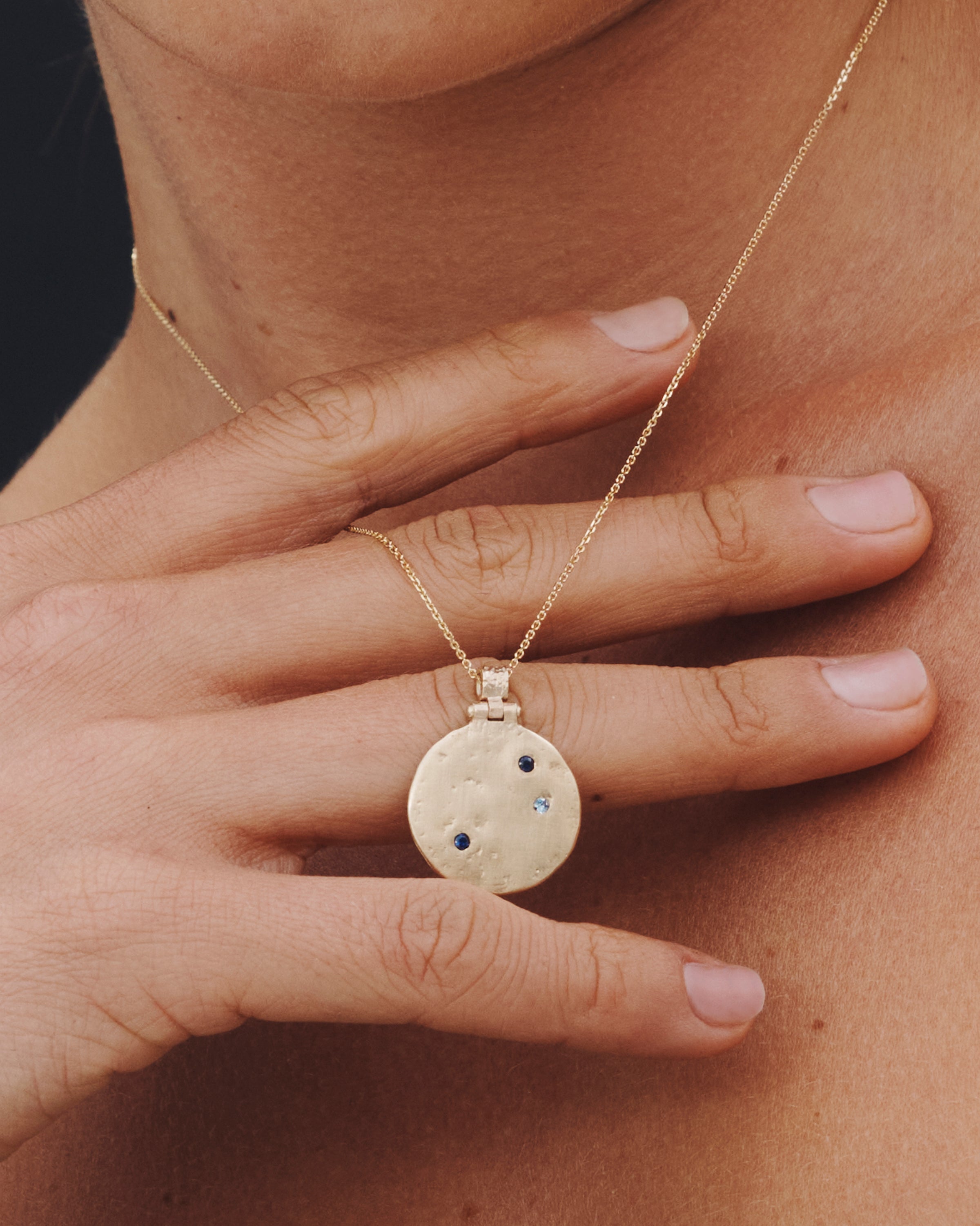 Agni Necklace Solid Gold