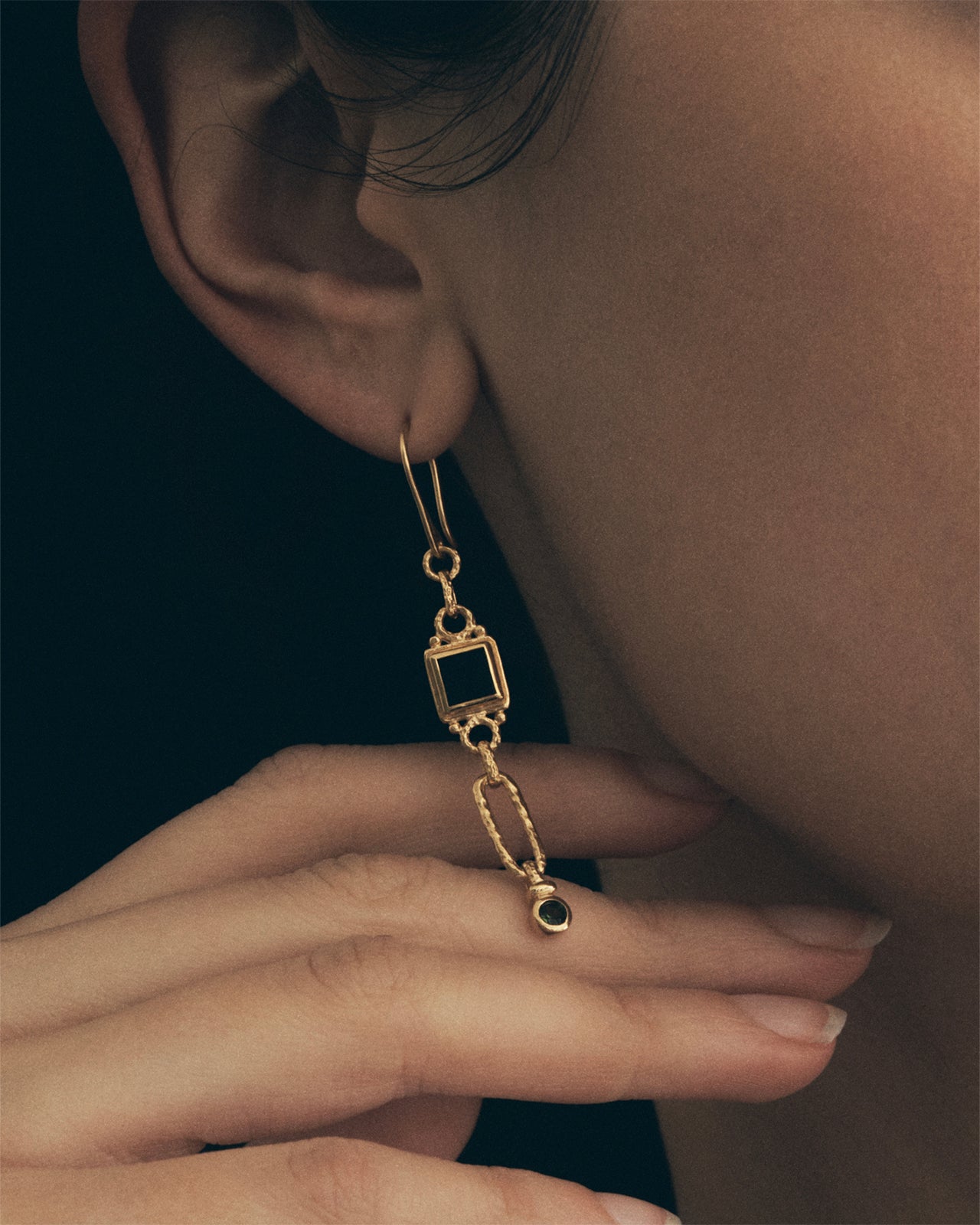 Adara Earrings Gold Vermeil