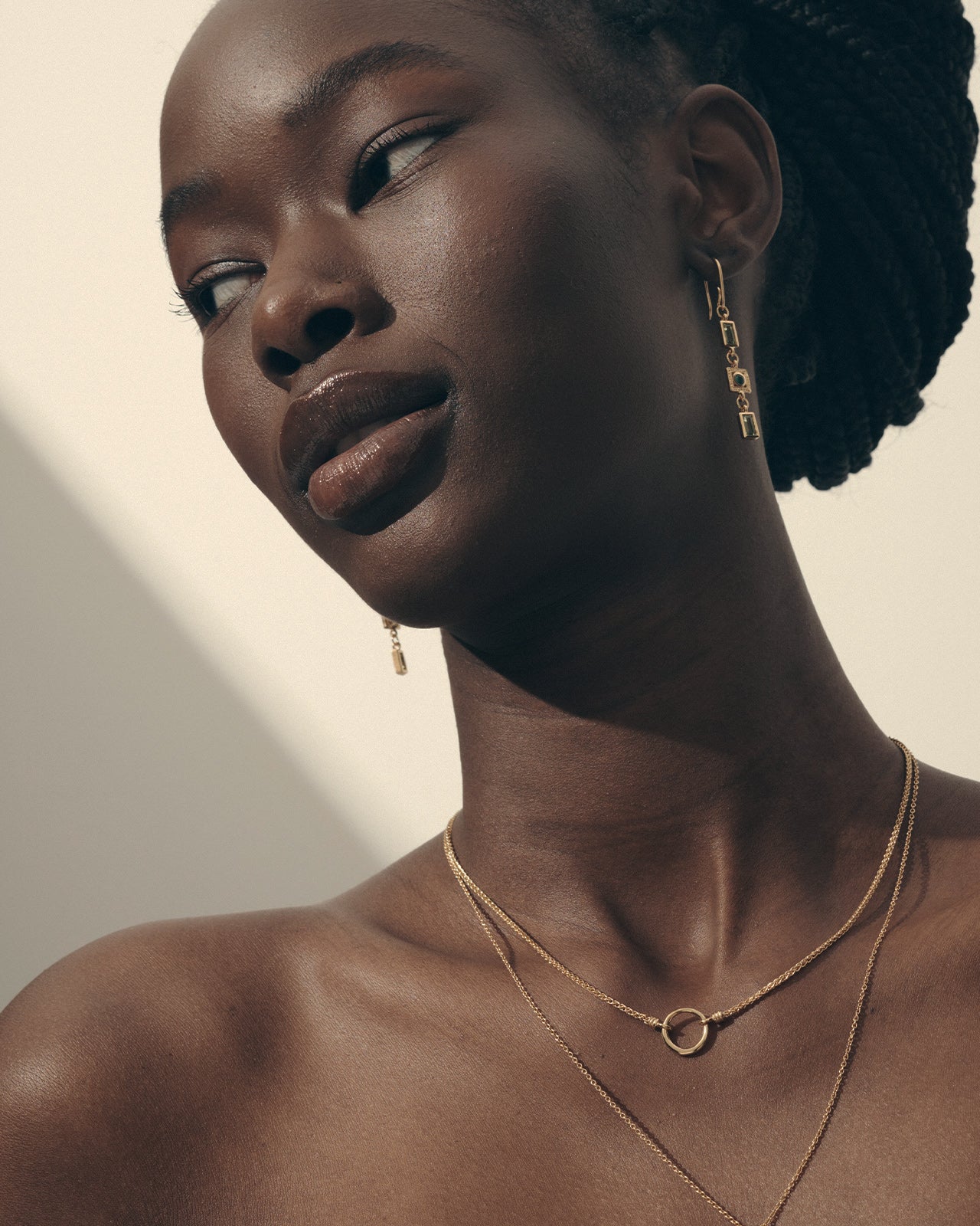 Celeste Dainty Minimalist Star Pendant Simple Choker Necklace in Gold or  Silver