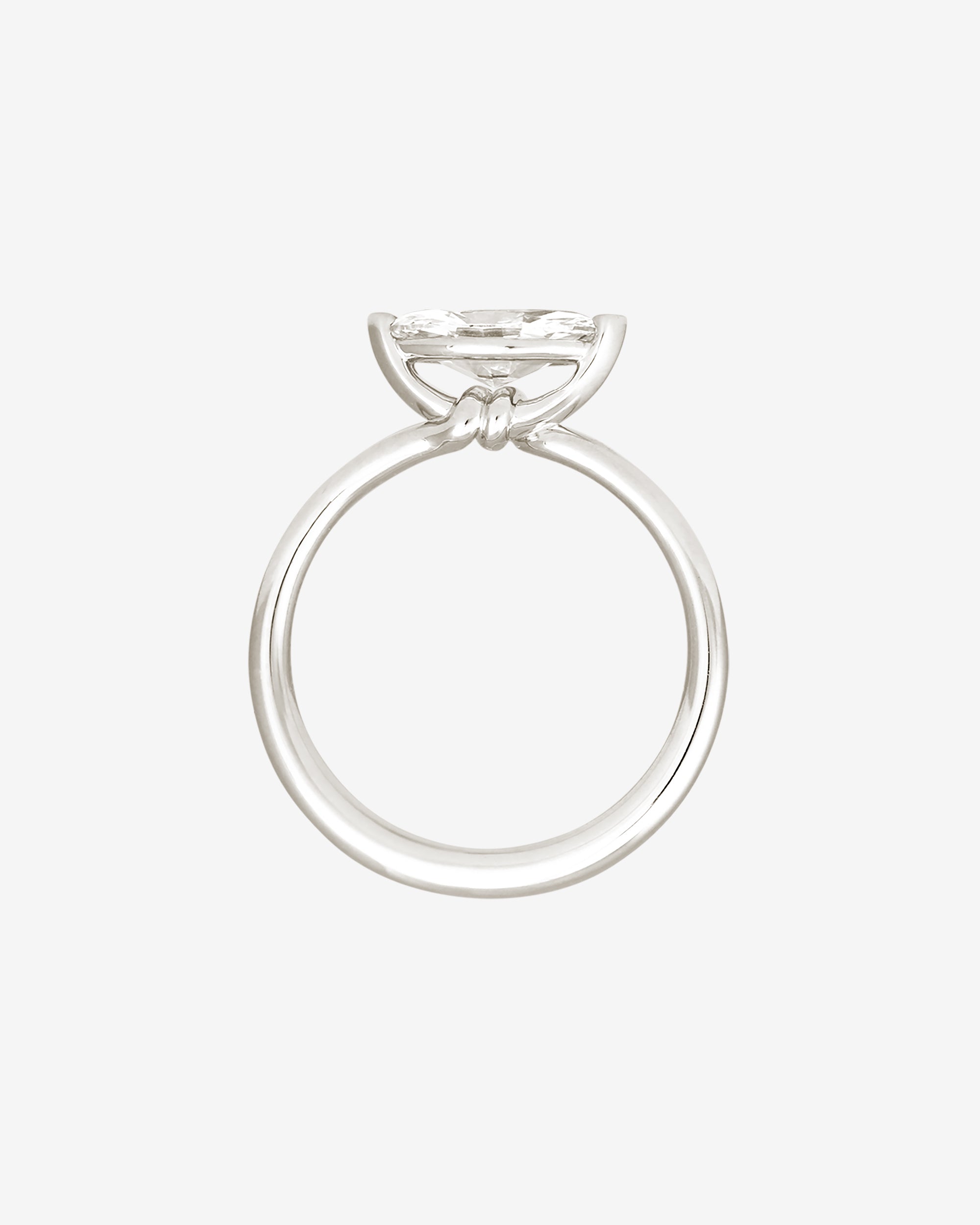 Adama Marquise Ring Solitaire Diamond Platinum