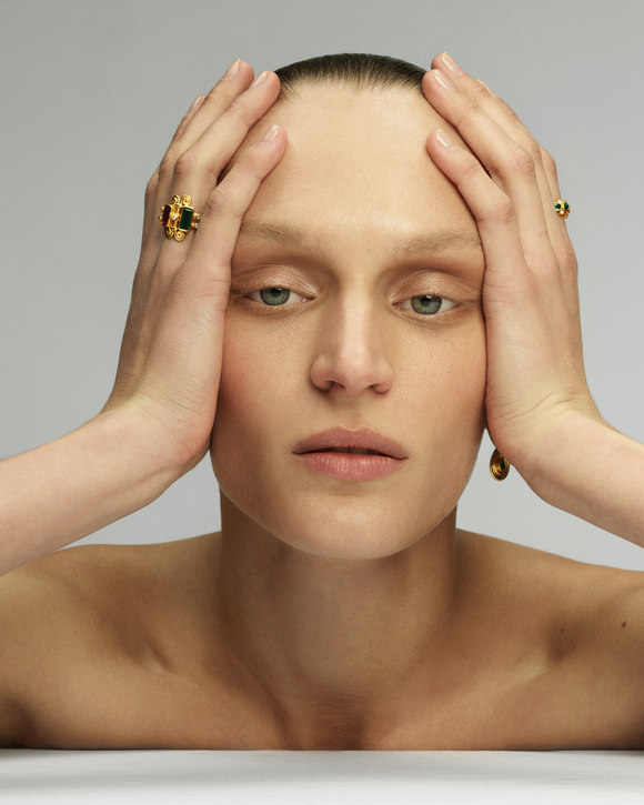 Aelia Ring Solid Gold