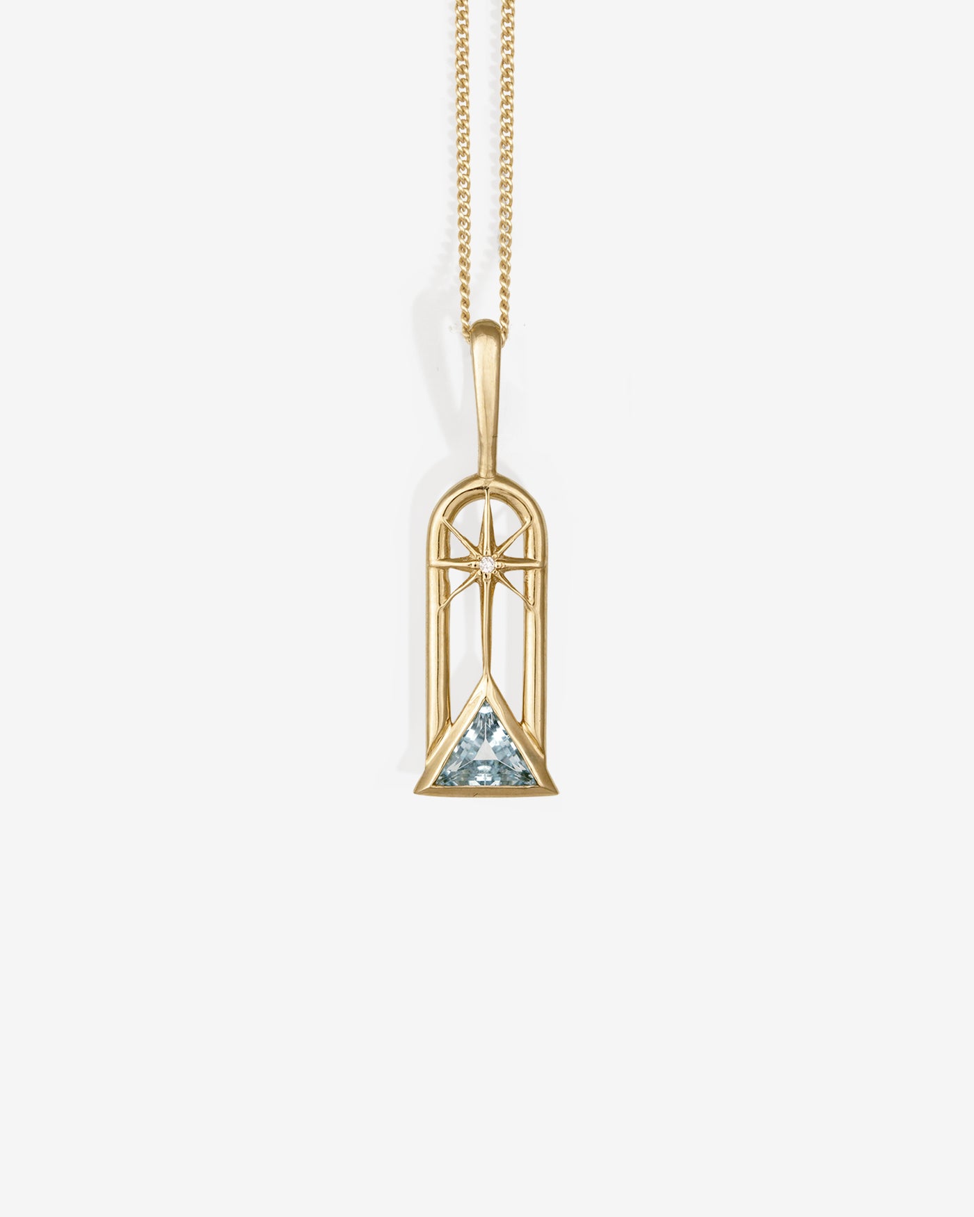 Alina Necklace Solid Gold – Temple of the Sun US