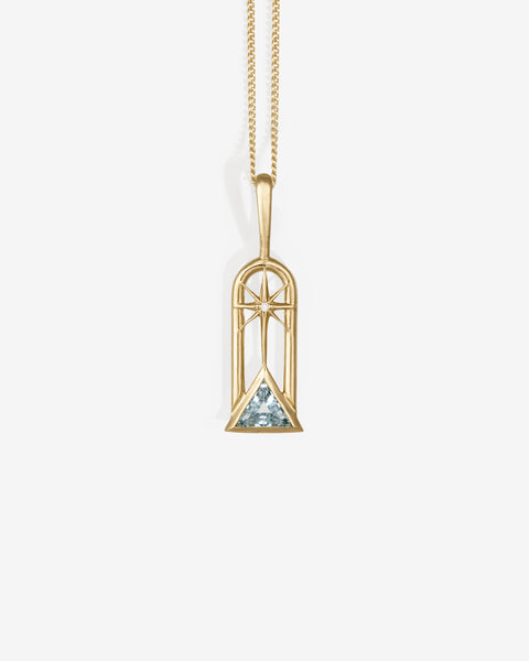 Alina Necklace Solid Gold – Temple of the Sun US