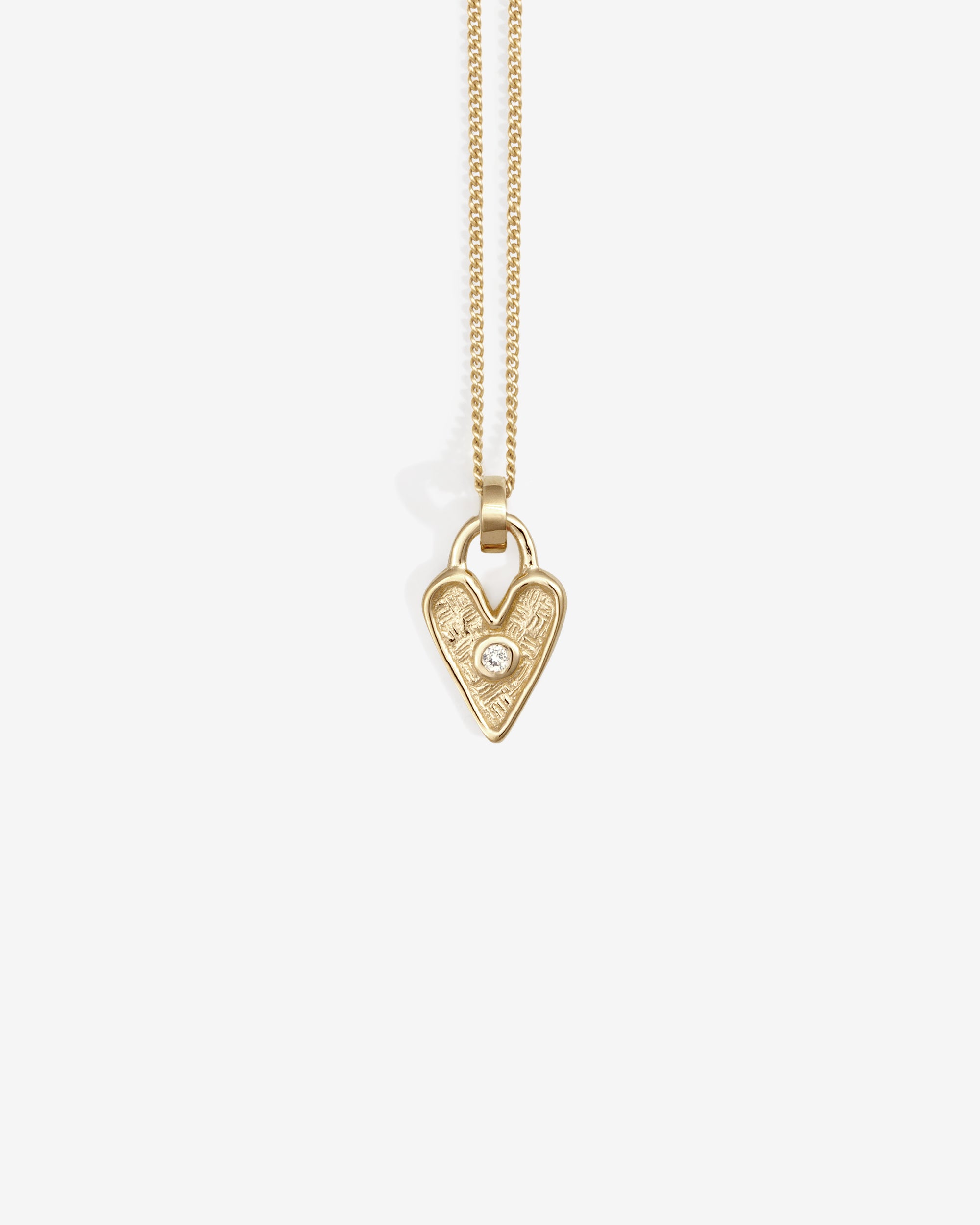 Amore Necklace Diamond Solid Gold