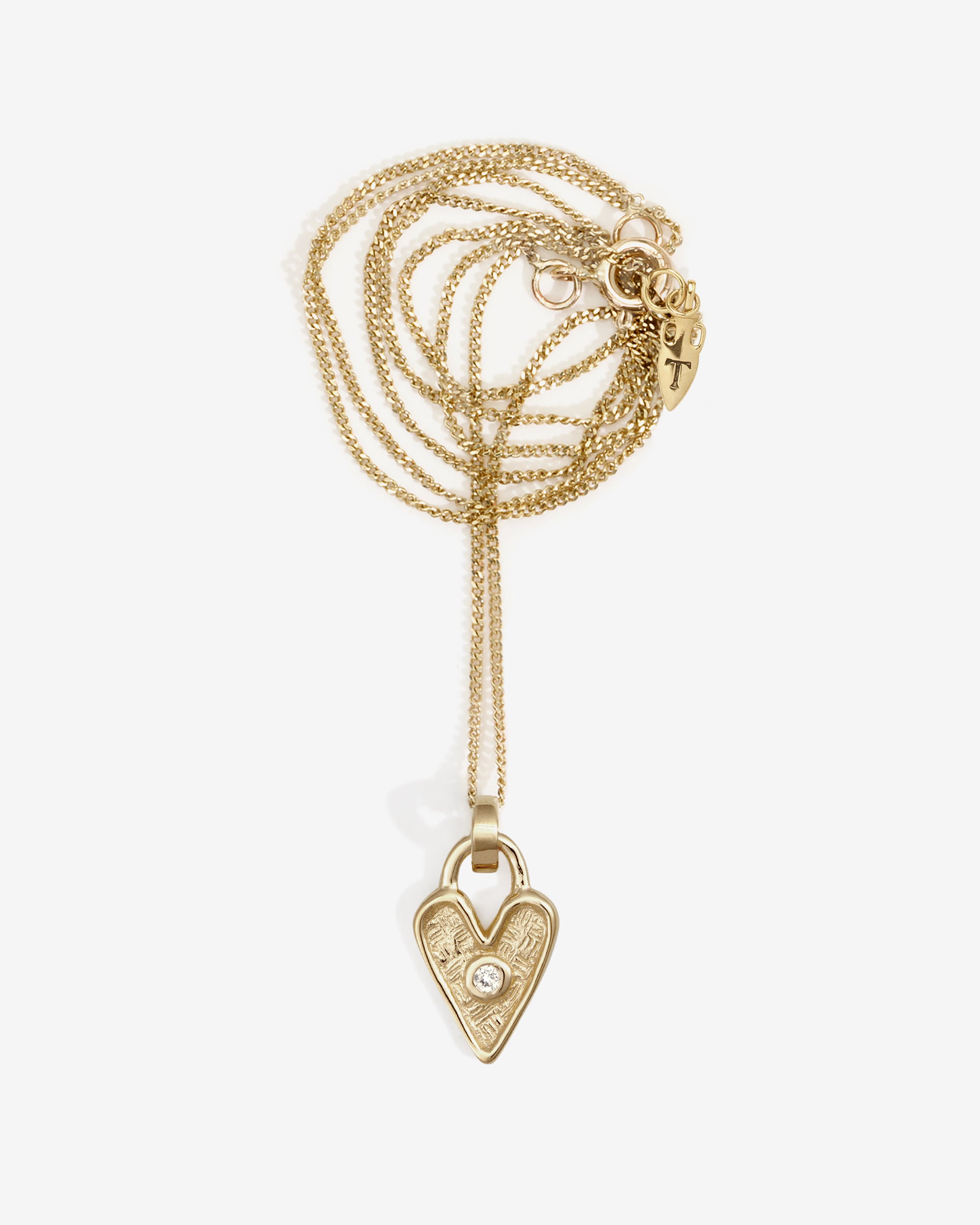 Amore Necklace Diamond Solid Gold