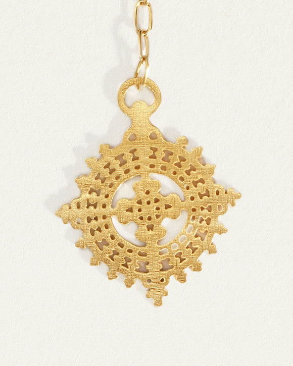 【TEMPLE OF THE SUN】CROSS ANKLET