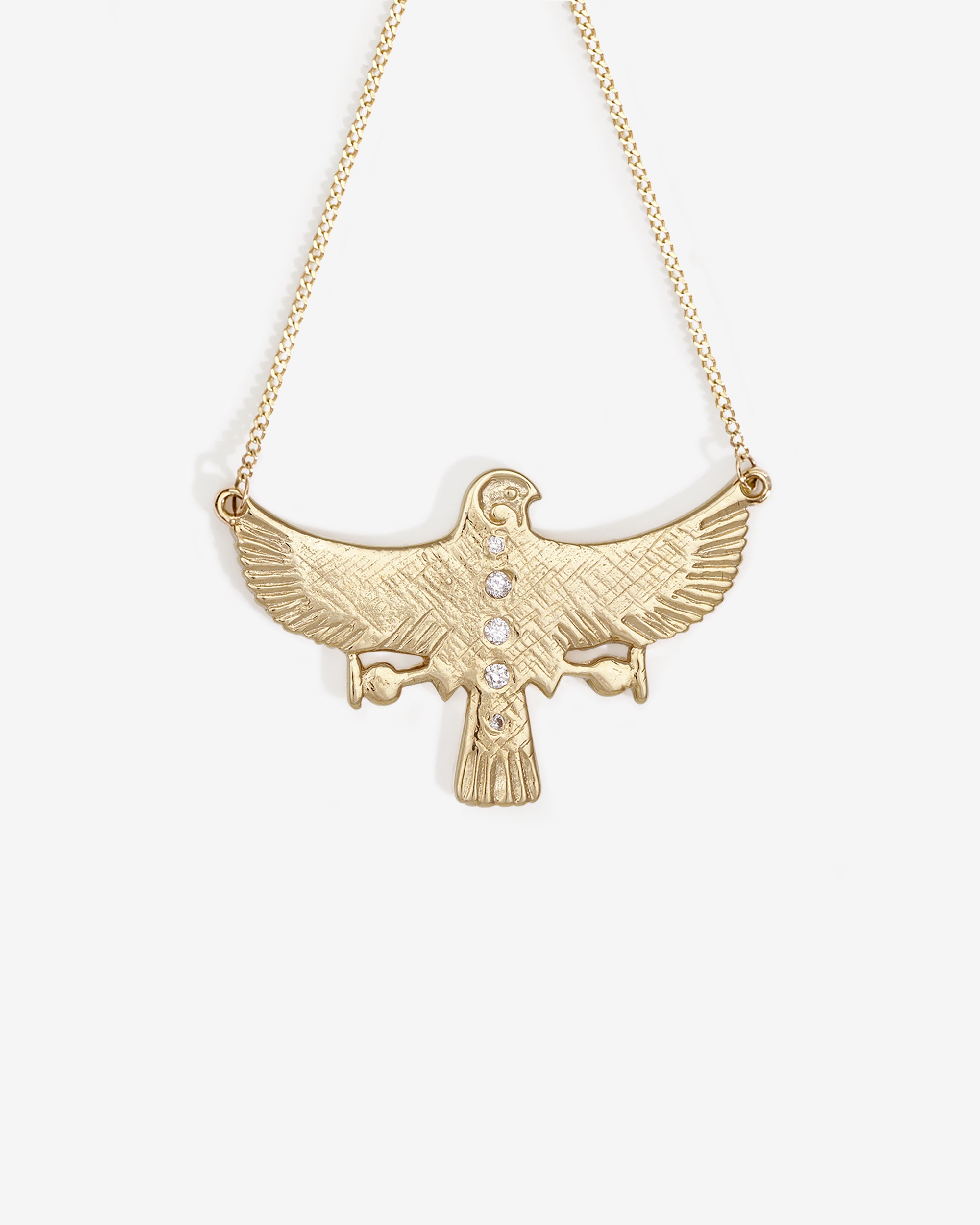 Aquila Necklace Solid Gold
