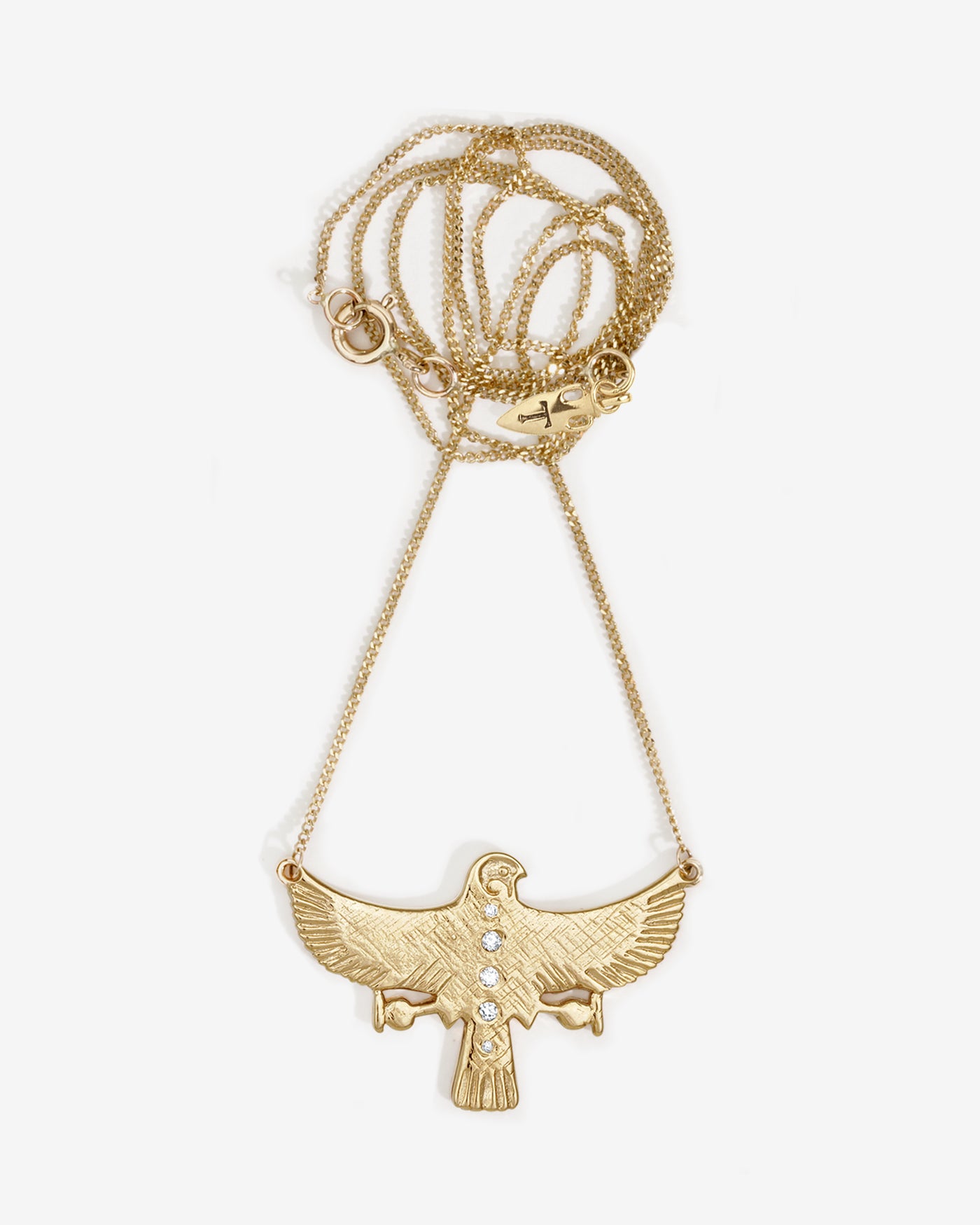 Aquila Necklace Solid Gold – Temple of the Sun US